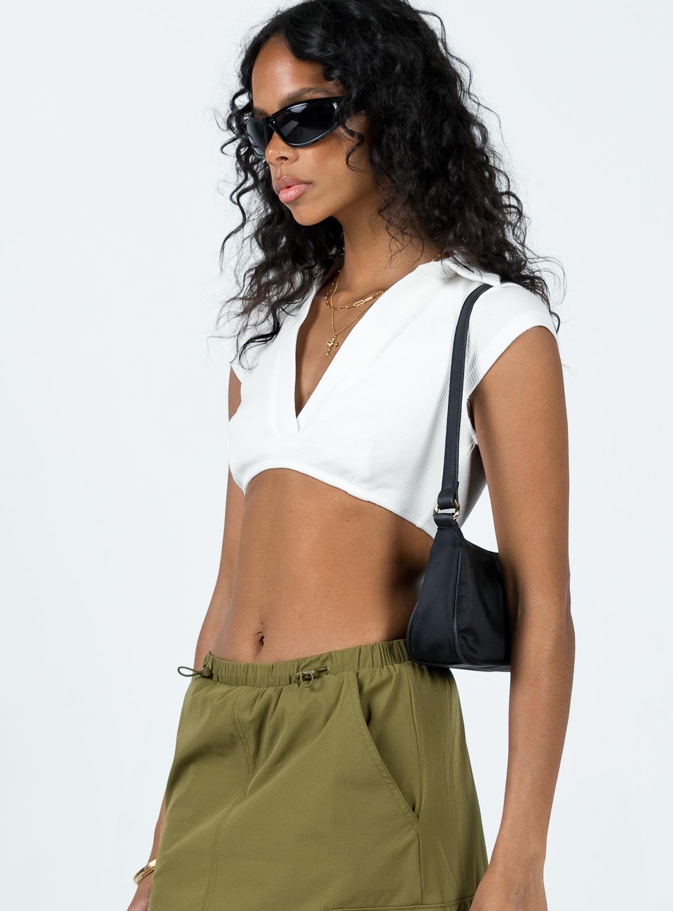 Becca Polo Top Bone - Image 4