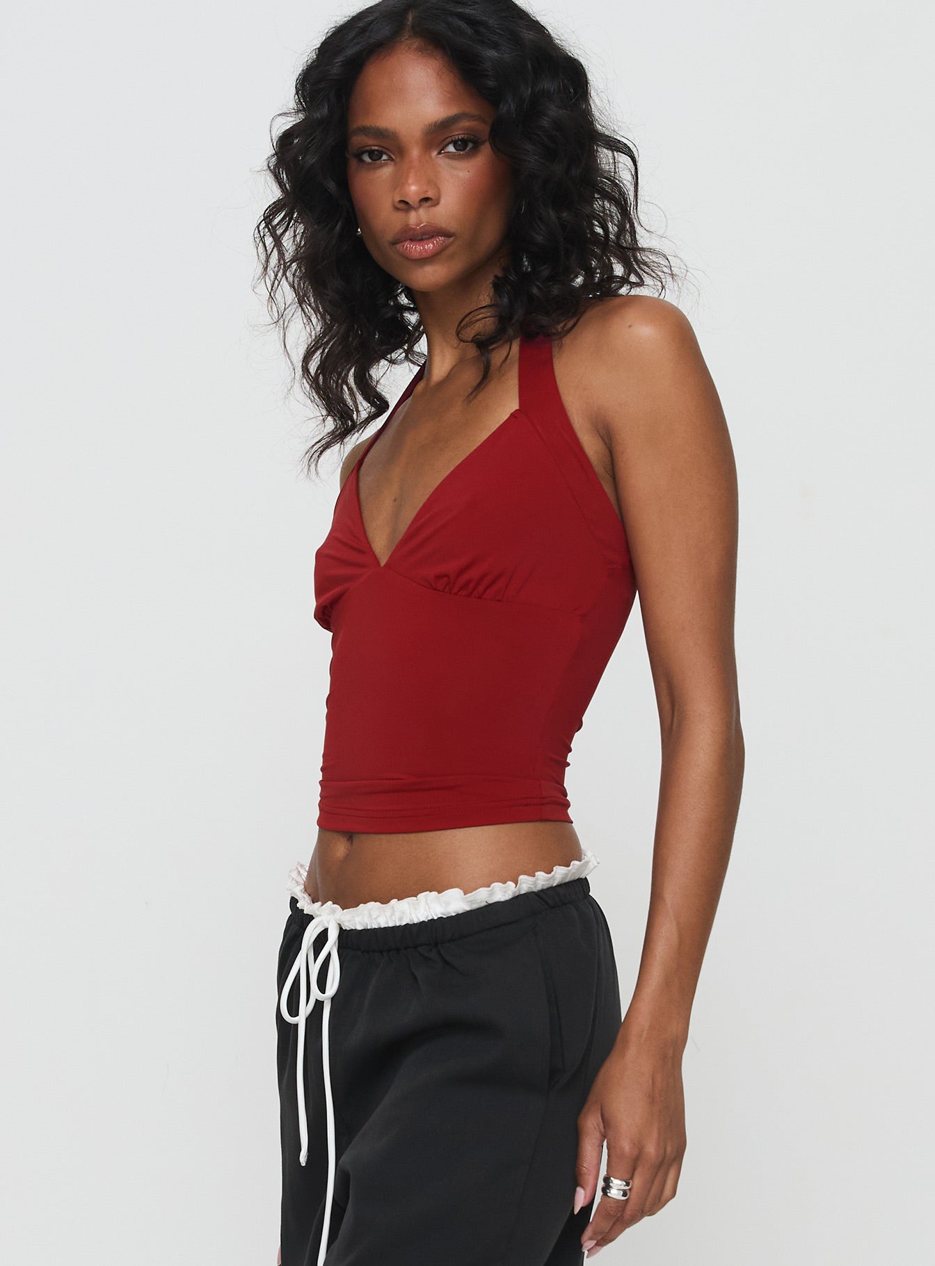 Mielle Top Burgundy - Image 4