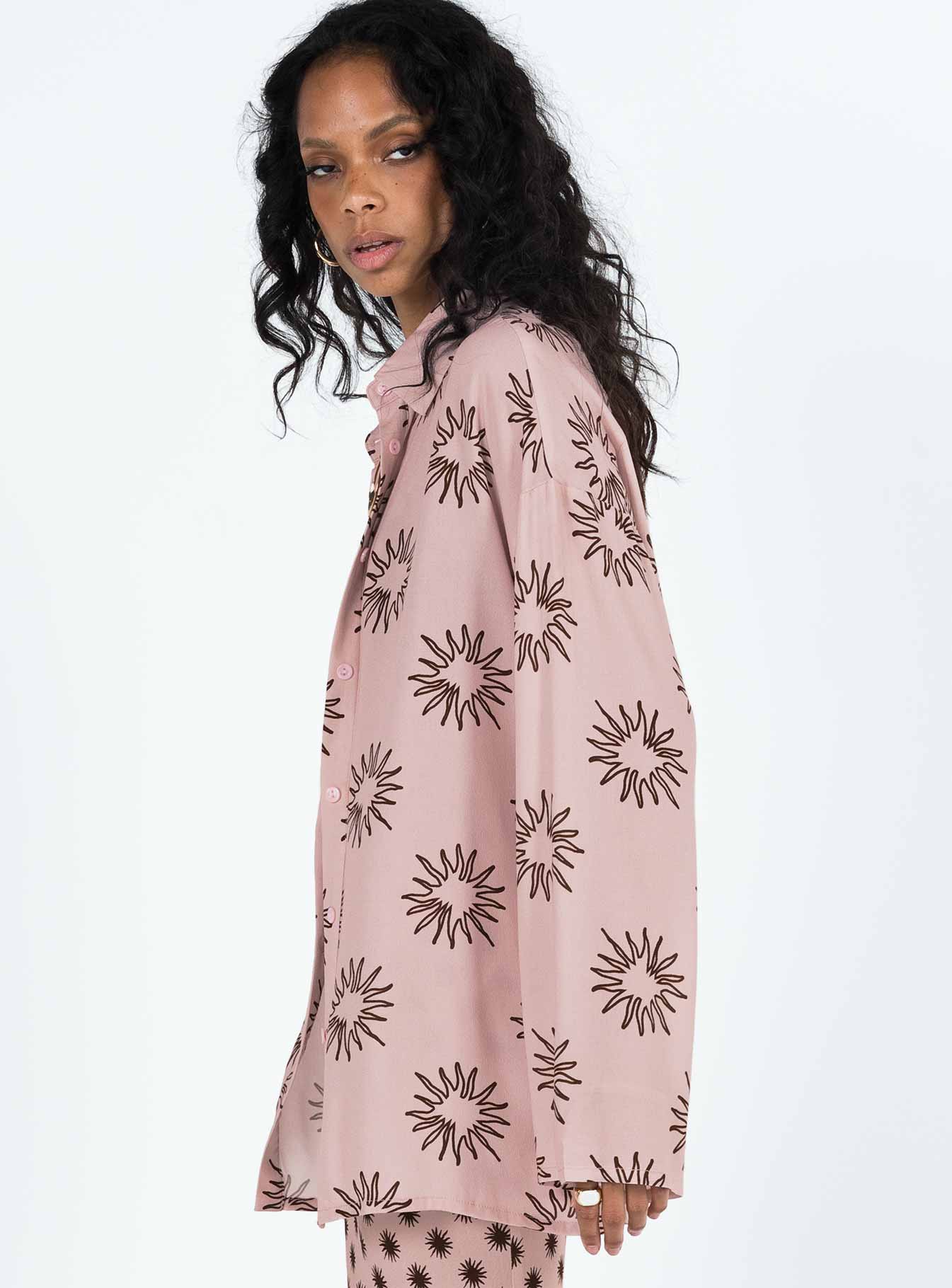 Freda Shirt Pink - Image 4