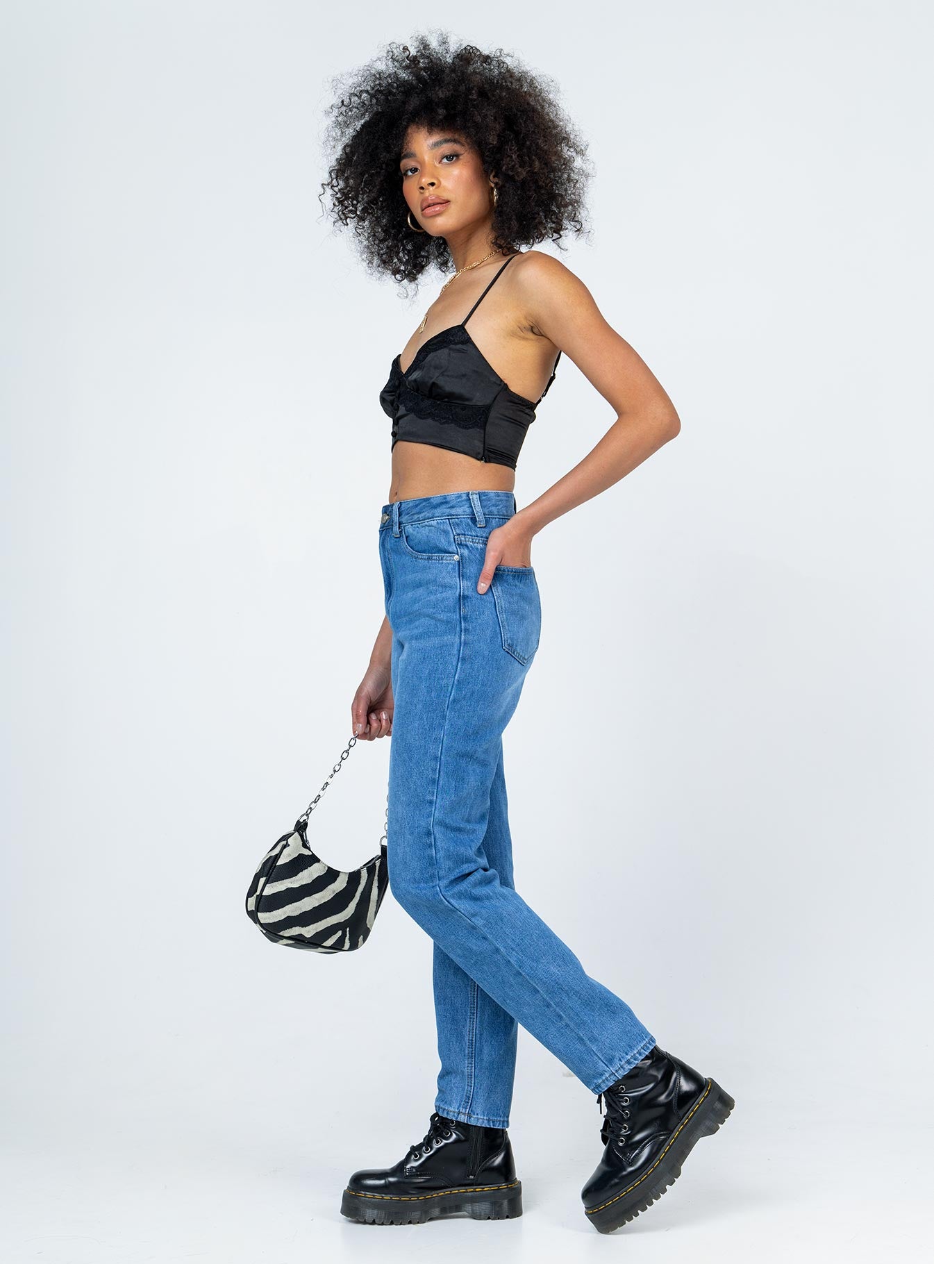 Seymour Mom Denim Jeans - Image 3