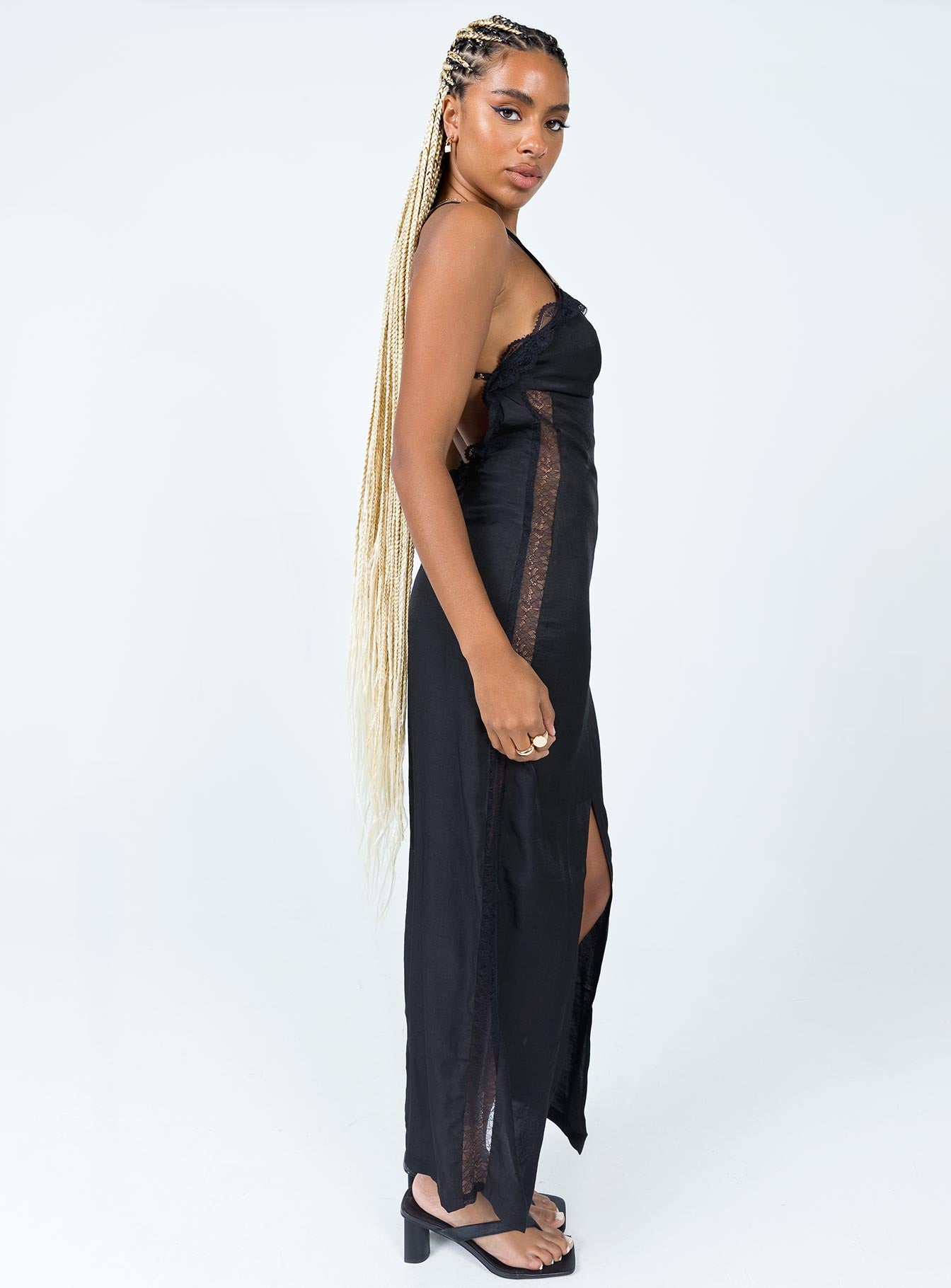Hudson Maxi Dress Black - Image 4