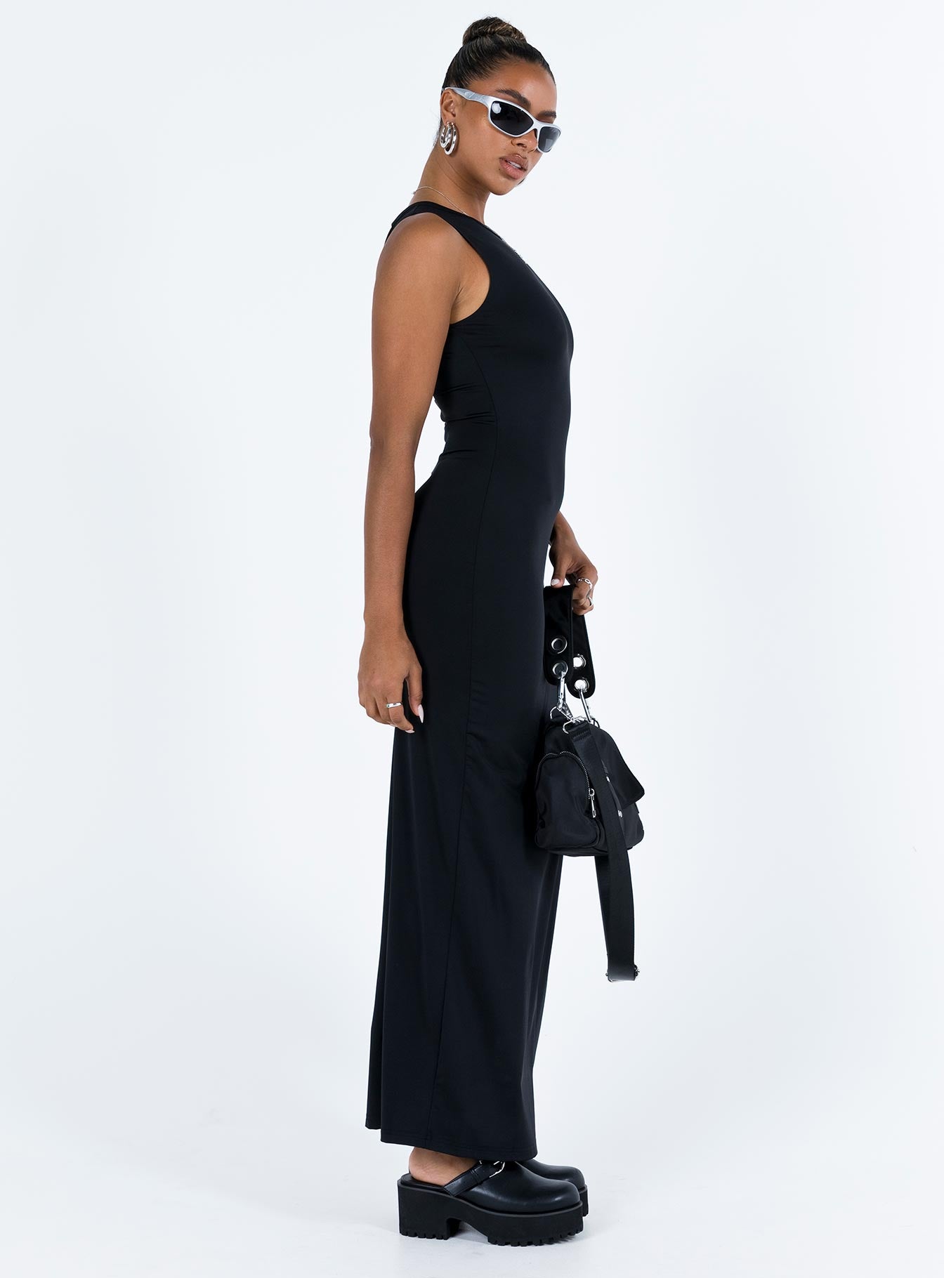 Bena Maxi Dress Black - Image 4