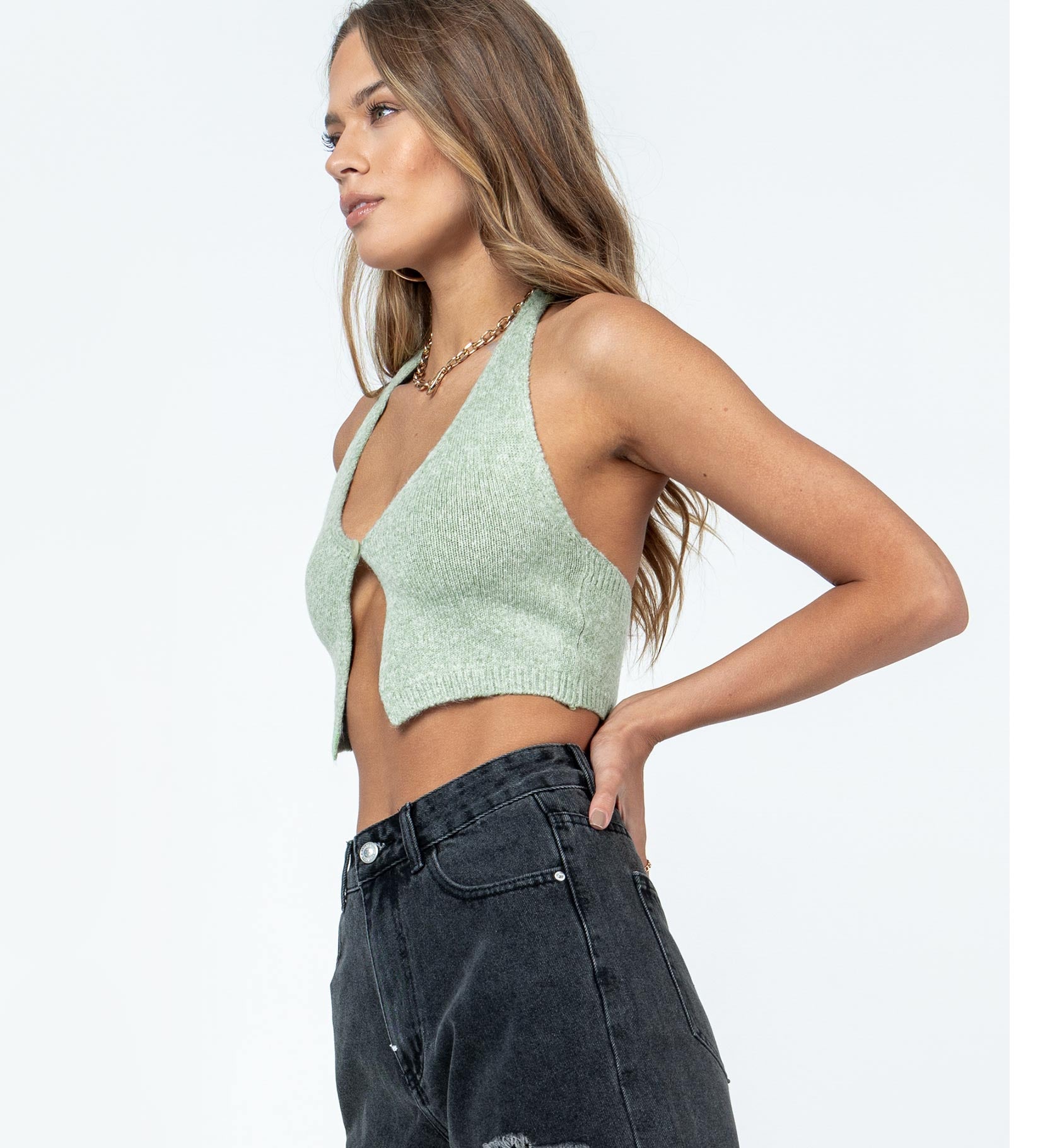 Waterbell Top Green - Image 4