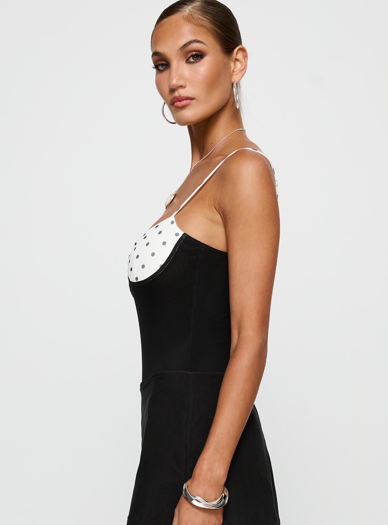 Evette Bodysuit Black / White - Image 3