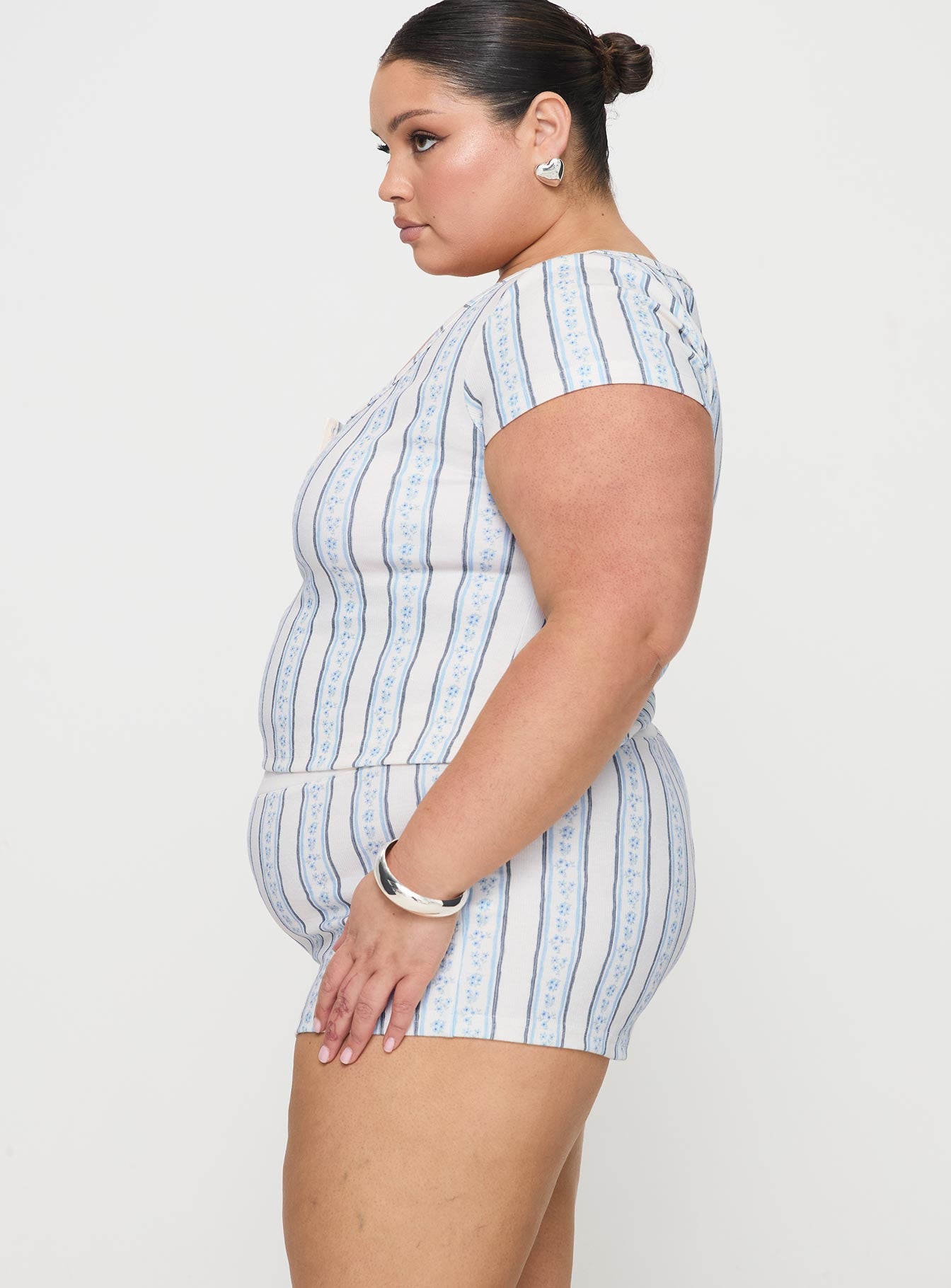 Yearning Rib Sleep Set Multi Curve - Image 4