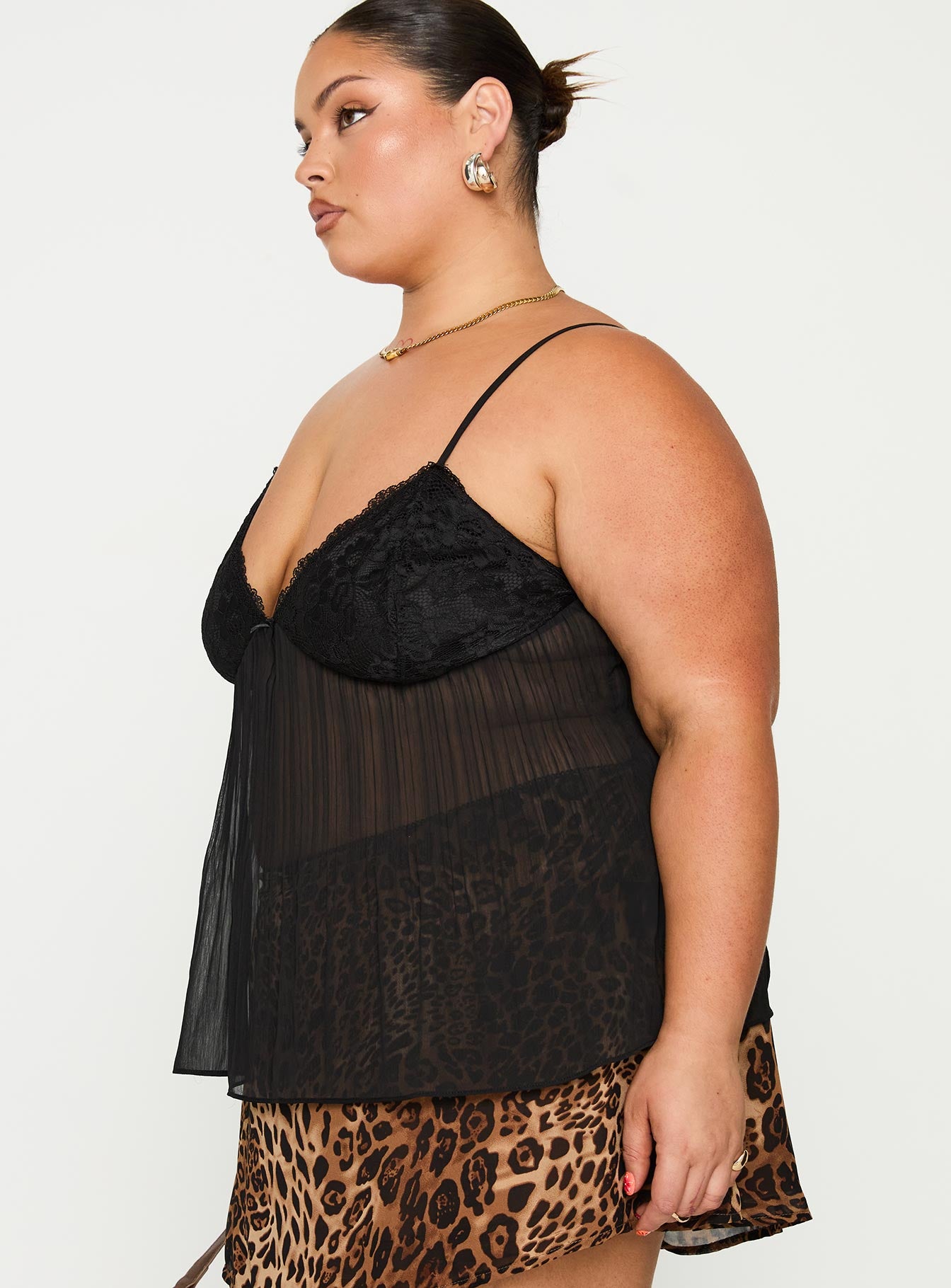 Zami Pleat Top Black Curve - Image 4