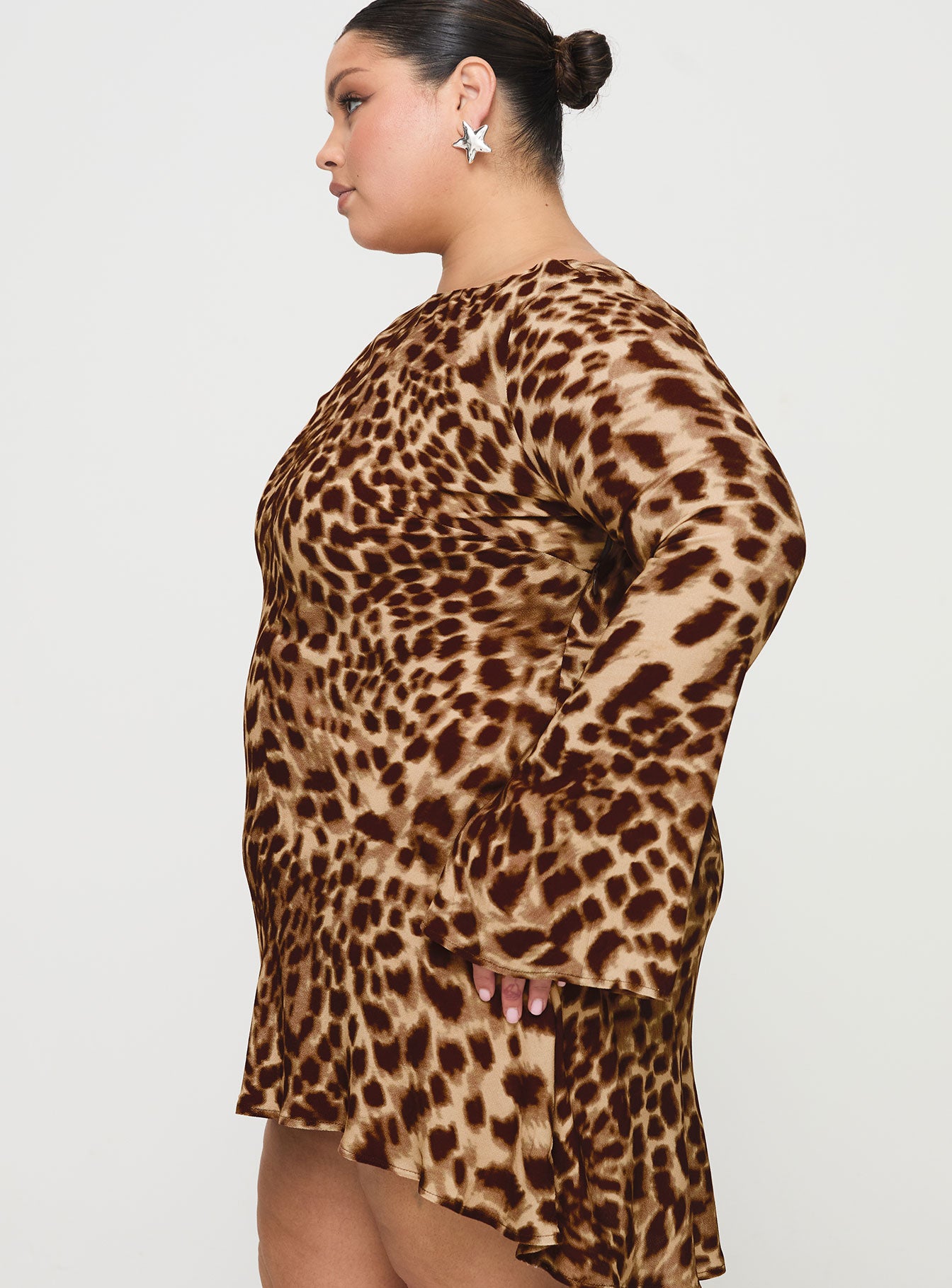 Halo Bias Mini Dress Leopard Curve - Image 4