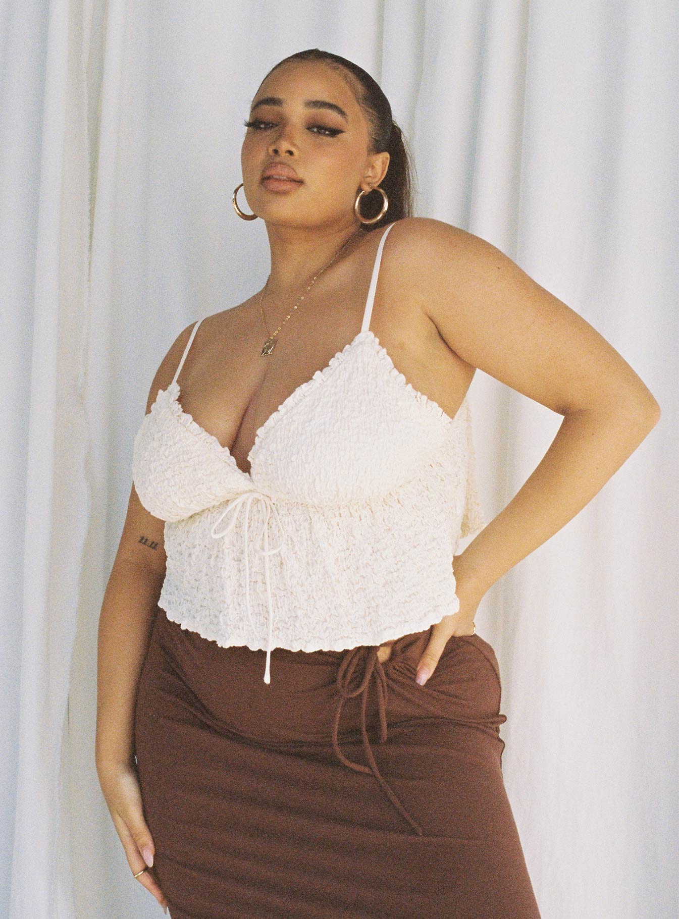 Kellan Top Cream Curve - Image 4
