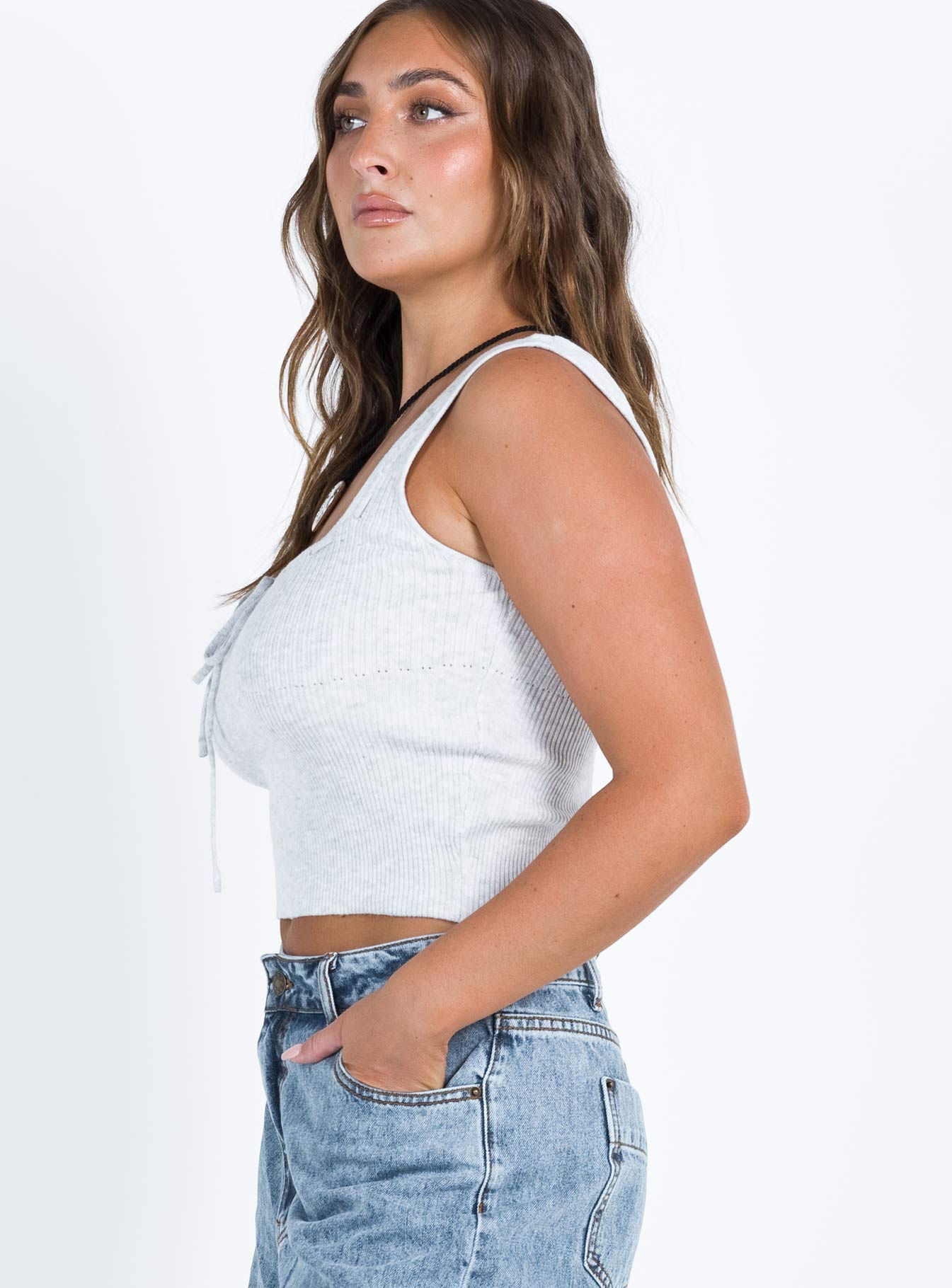 Ferna Top Grey - Image 4