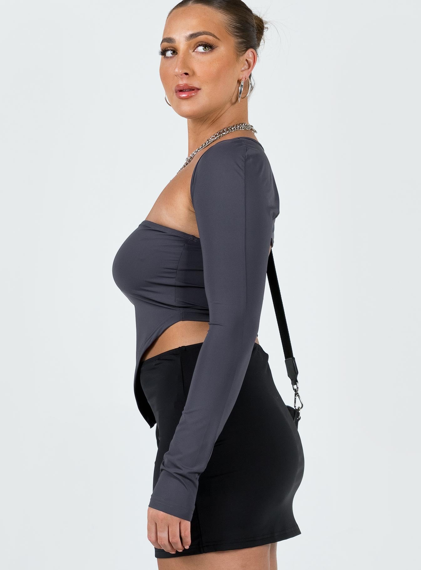 Koslo Bolero Top Slate - Image 4