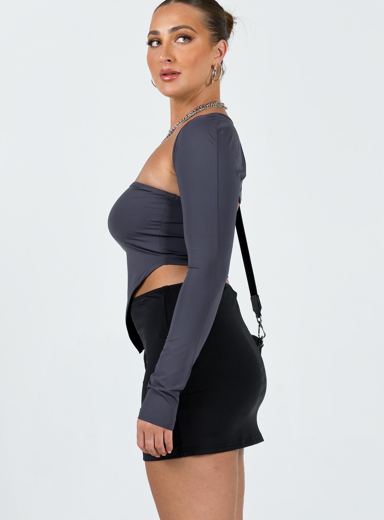 Lowell Mini Skirt Black - Image 4