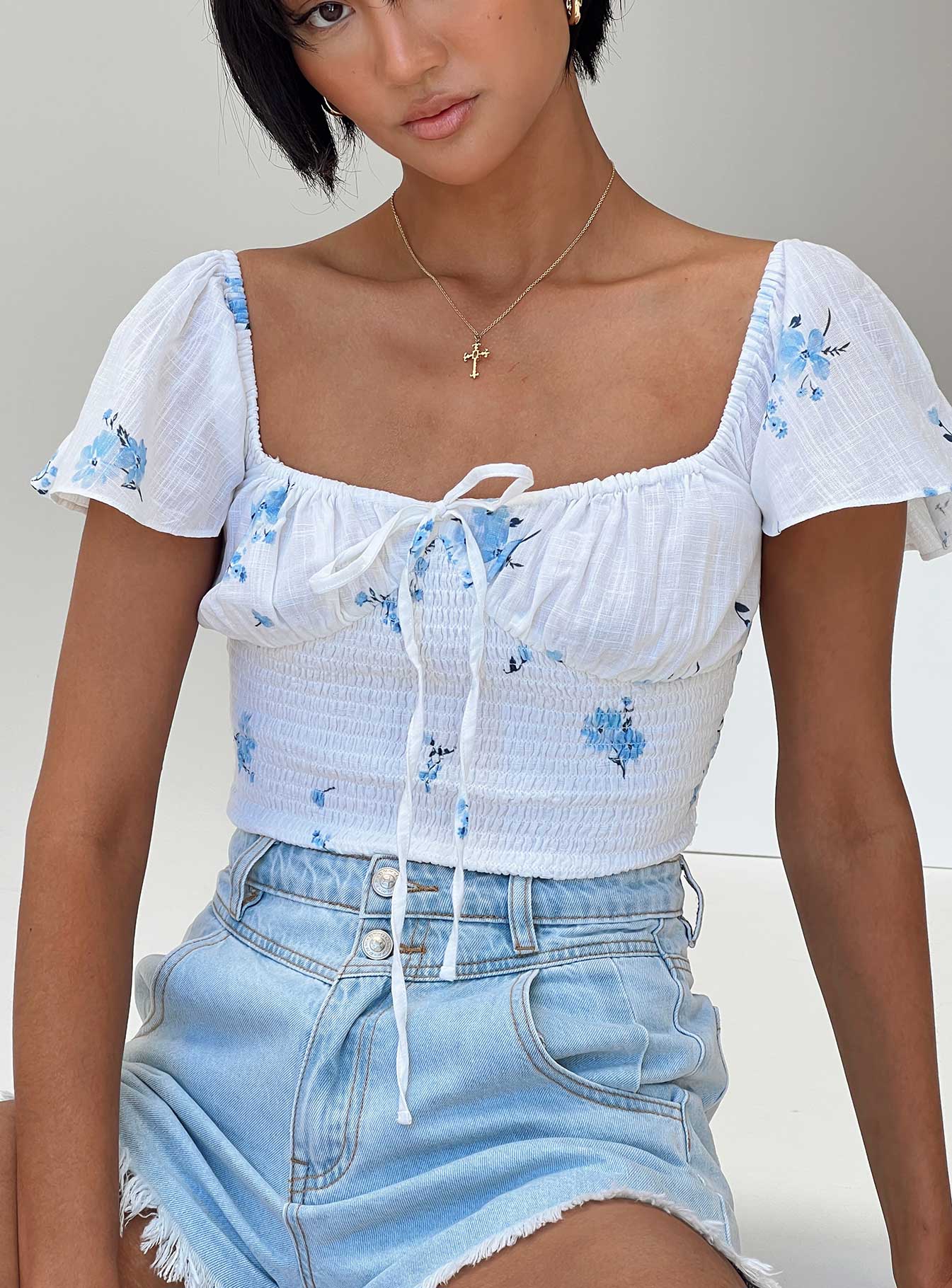 Front Row Top White - Image 3