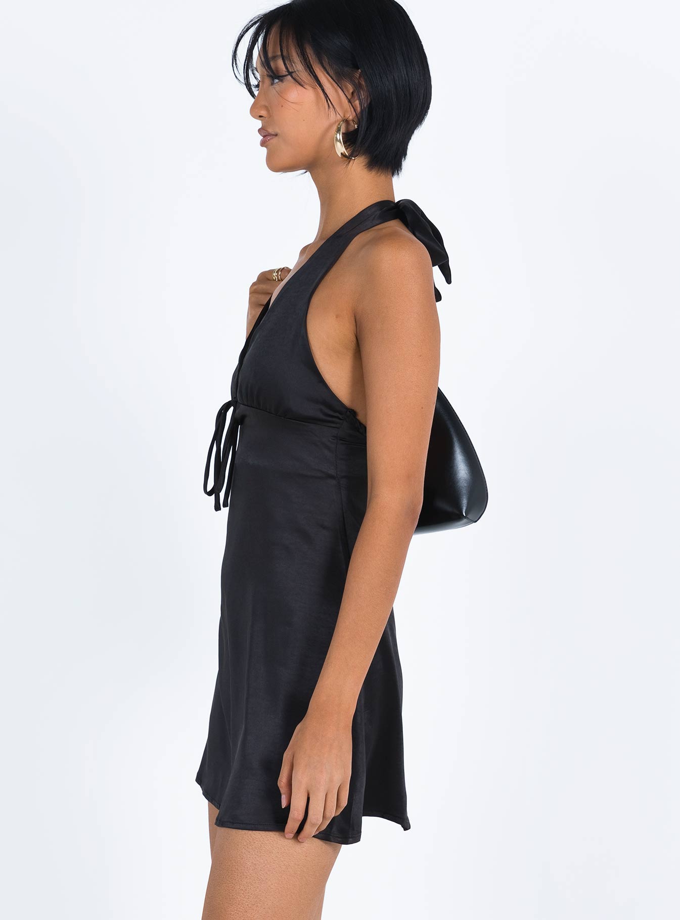 Lanier Mini Dress Black Tall - Image 4