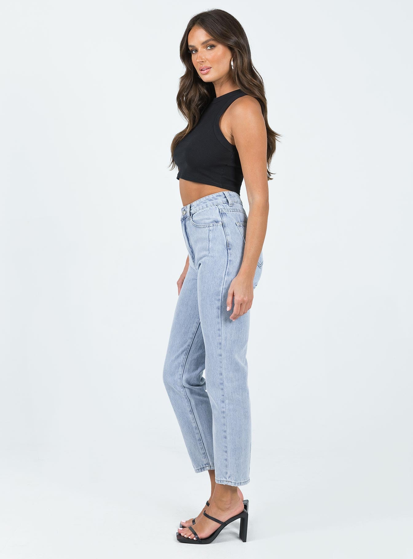 Curzon Mom Jeans Denim - Image 3