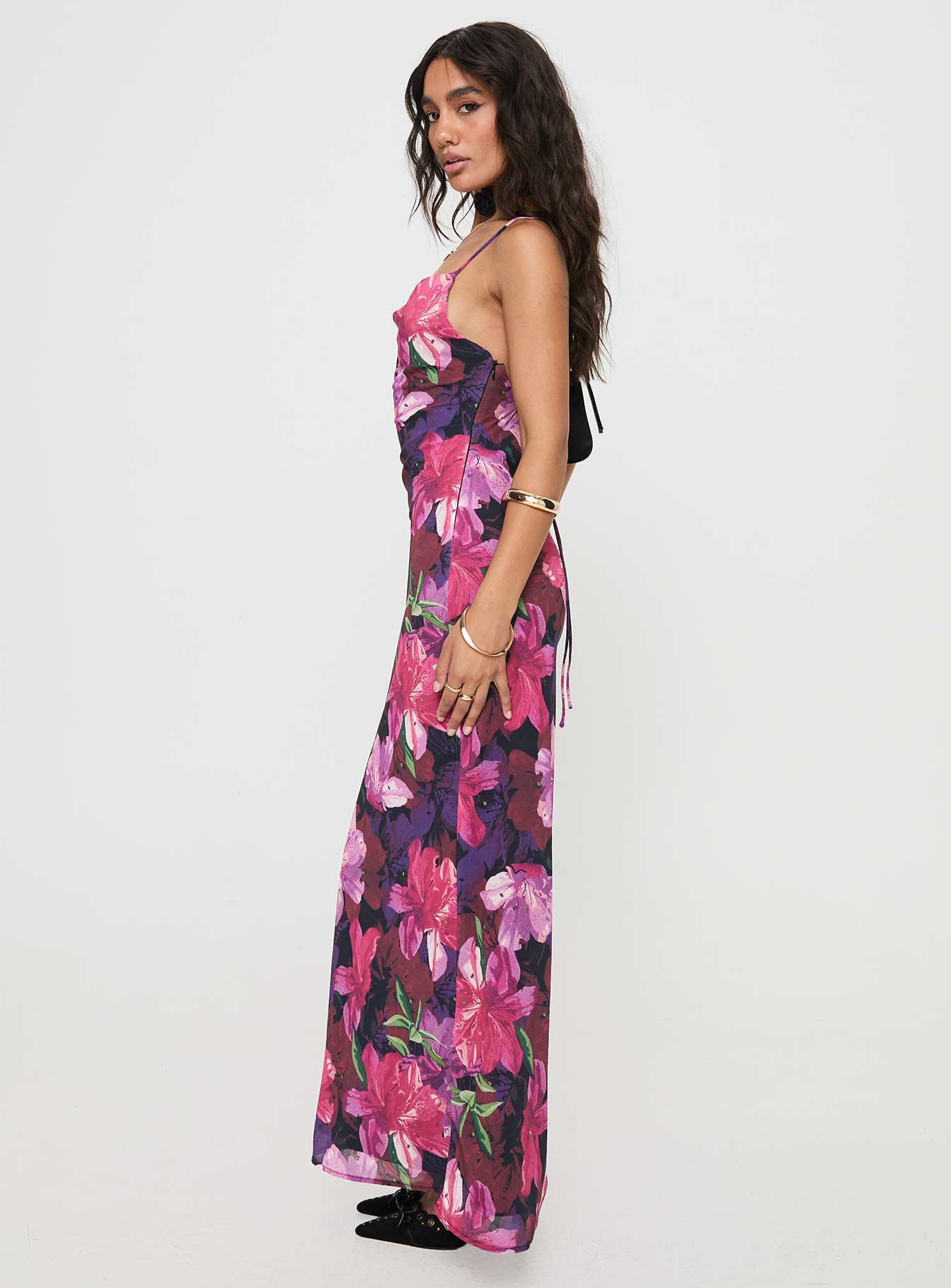 Salvador Maxi Dress Floral - Image 4
