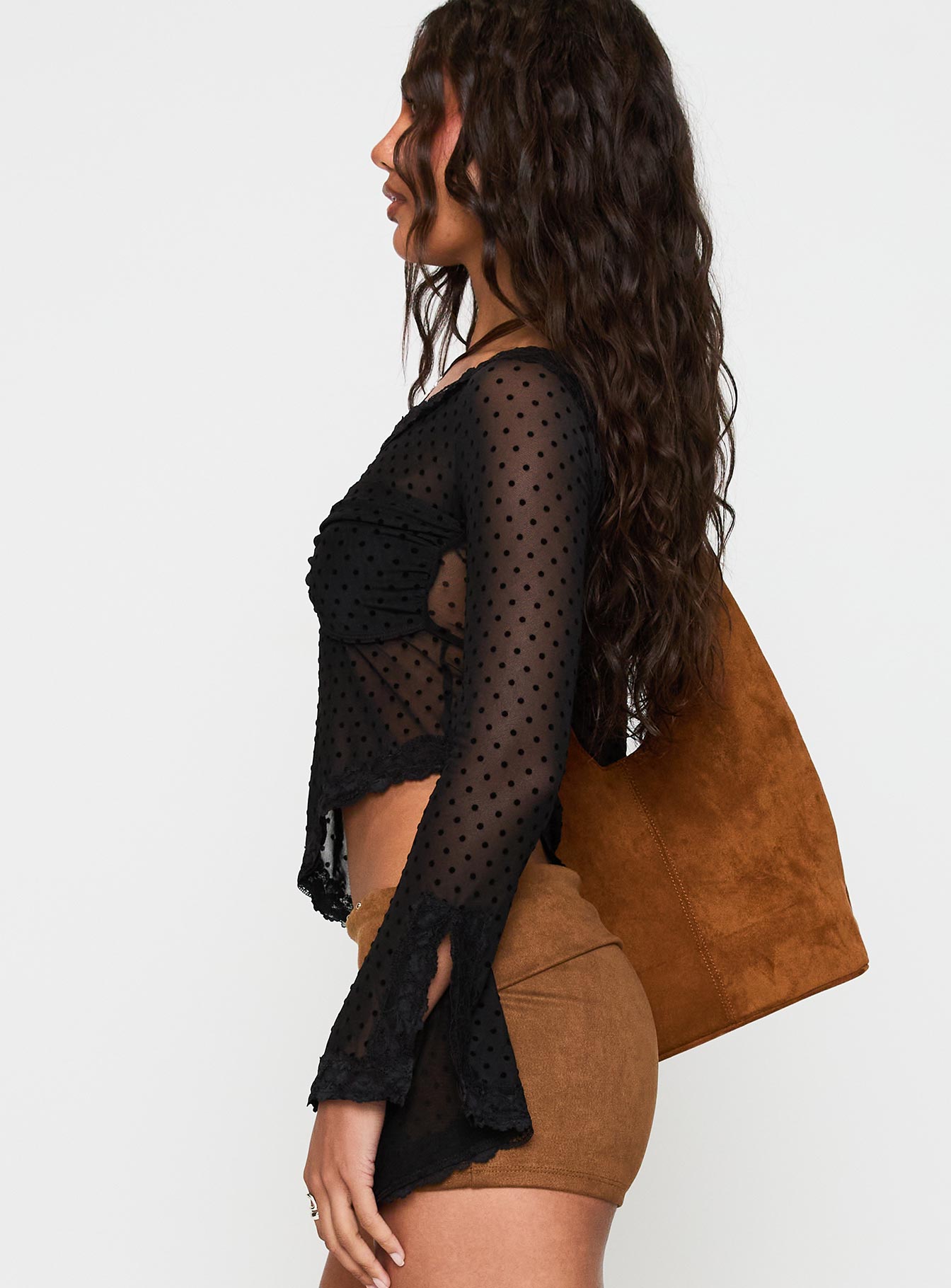 Empty Space Top Black Polka - Image 4