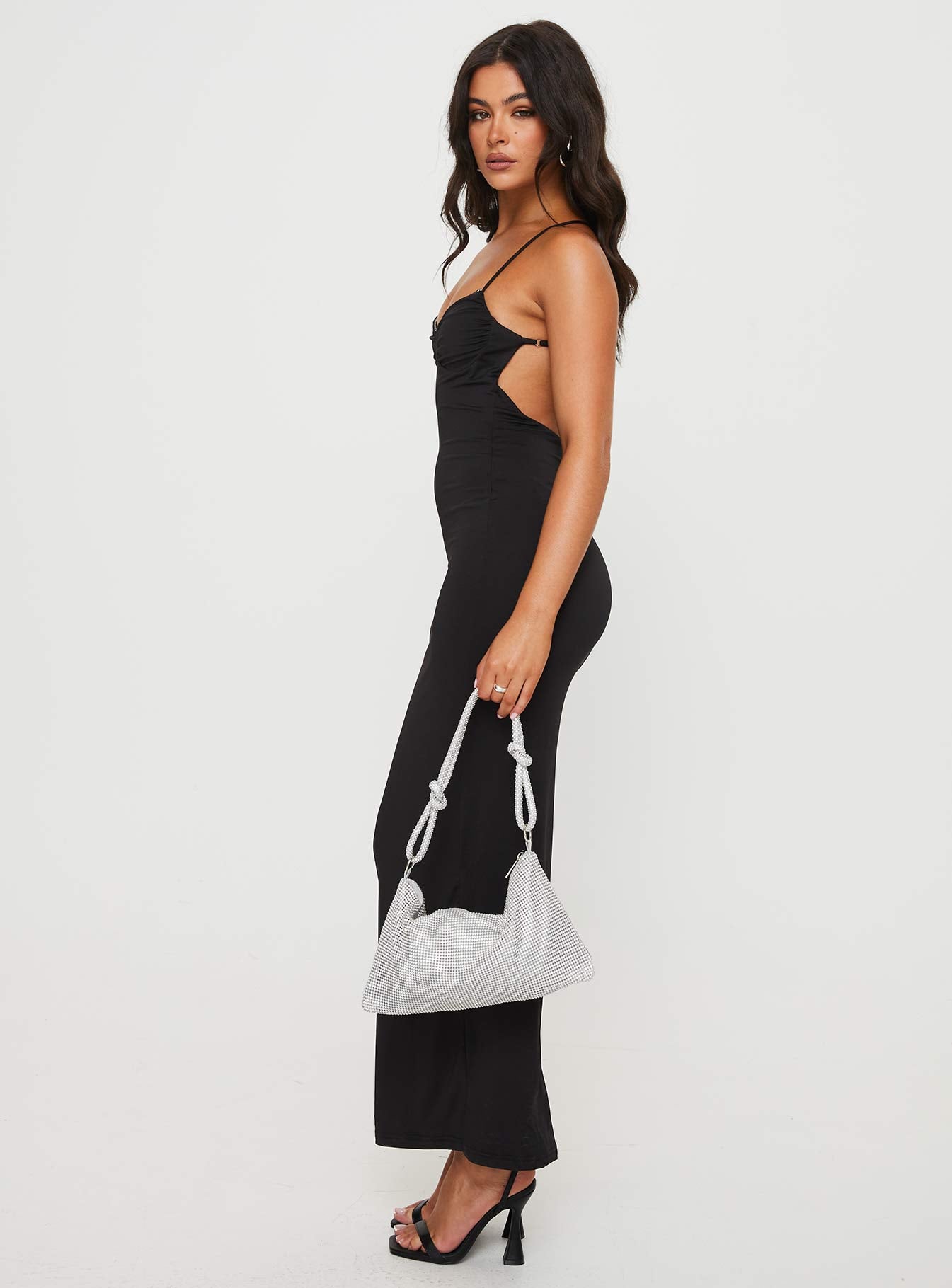 Kerani Maxi Dress Black - Image 4