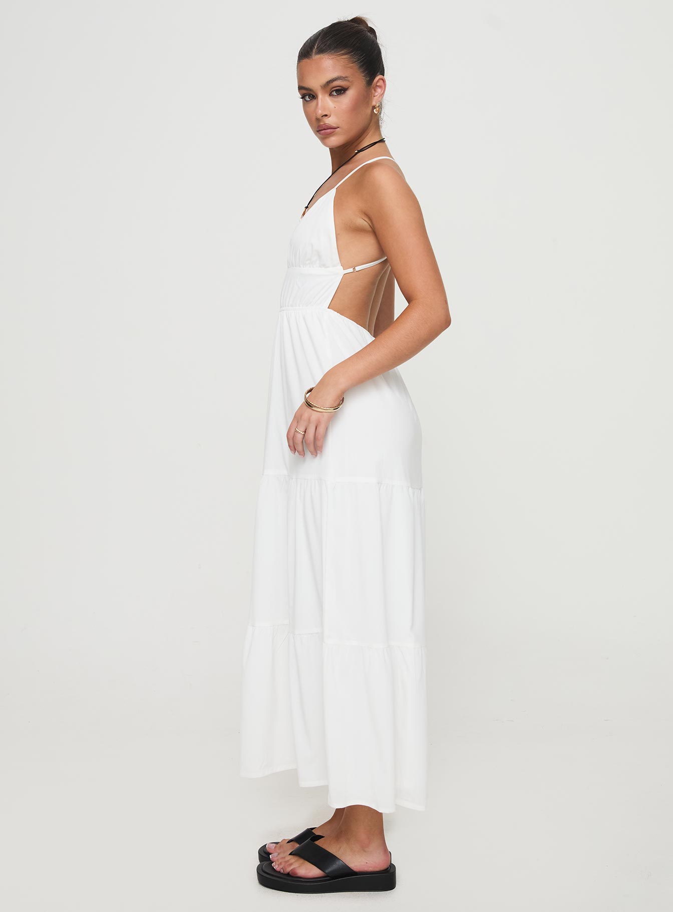 Mckew Maxi Dress White - Image 4
