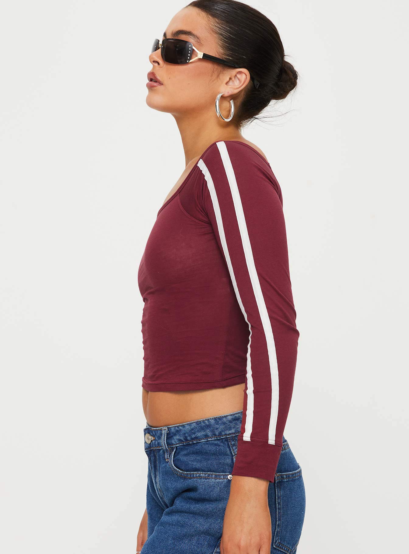 Gavya Top Adrenalin Red / White - Image 4