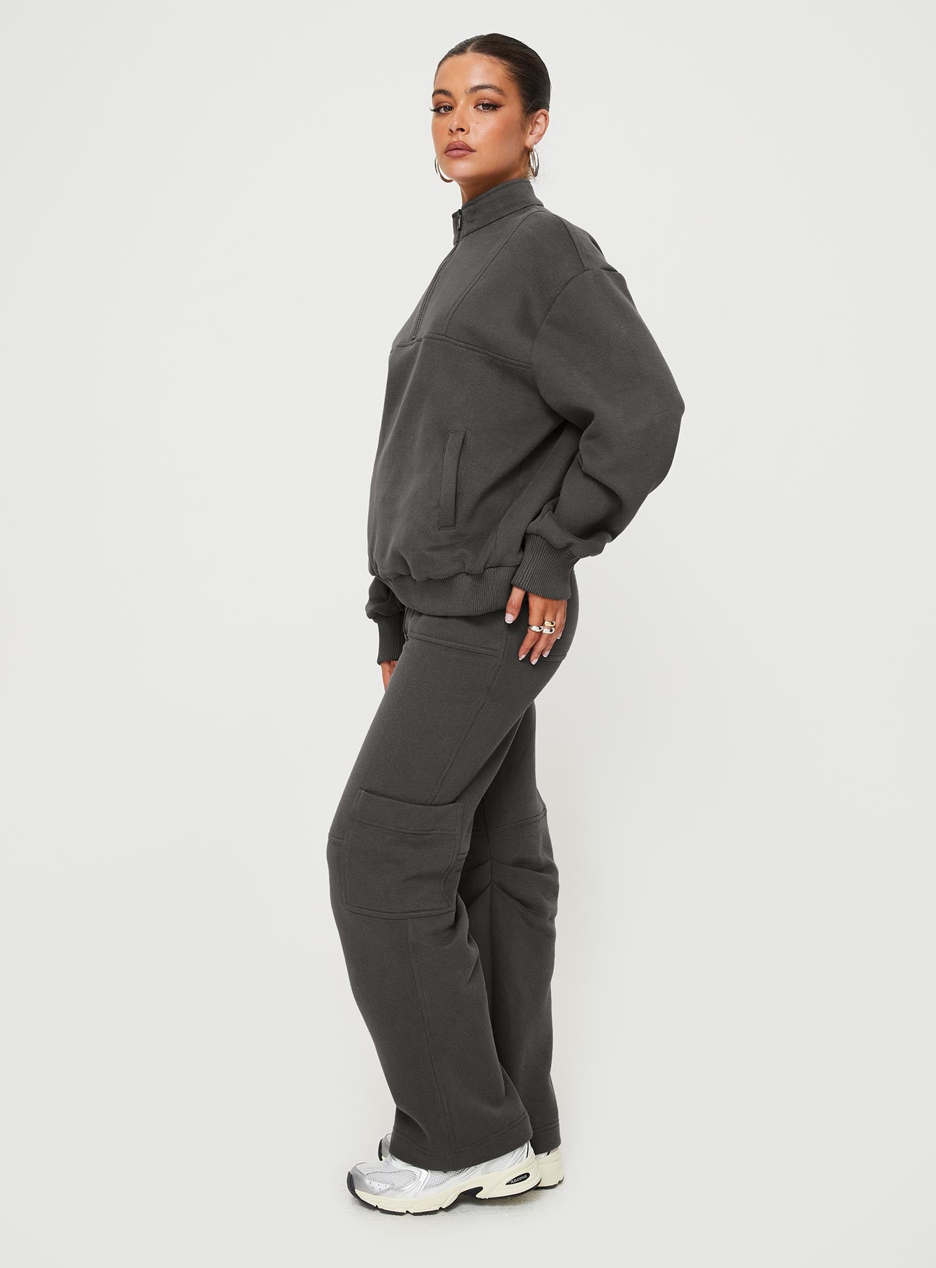 Derek Track Pants Grey - Image 4