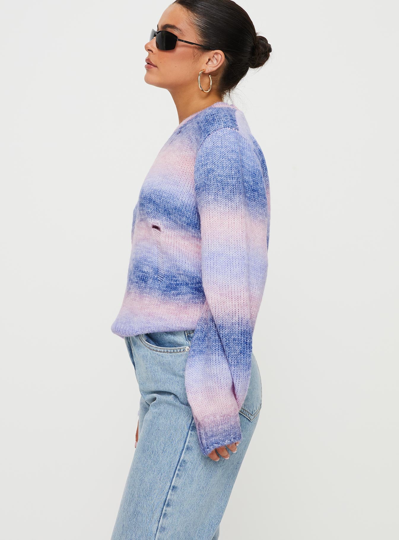 Marge Ombre Stripe Sweater Multi - Image 4