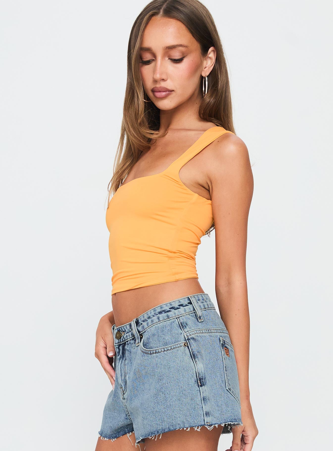 Back In Time Top Orange - Image 3