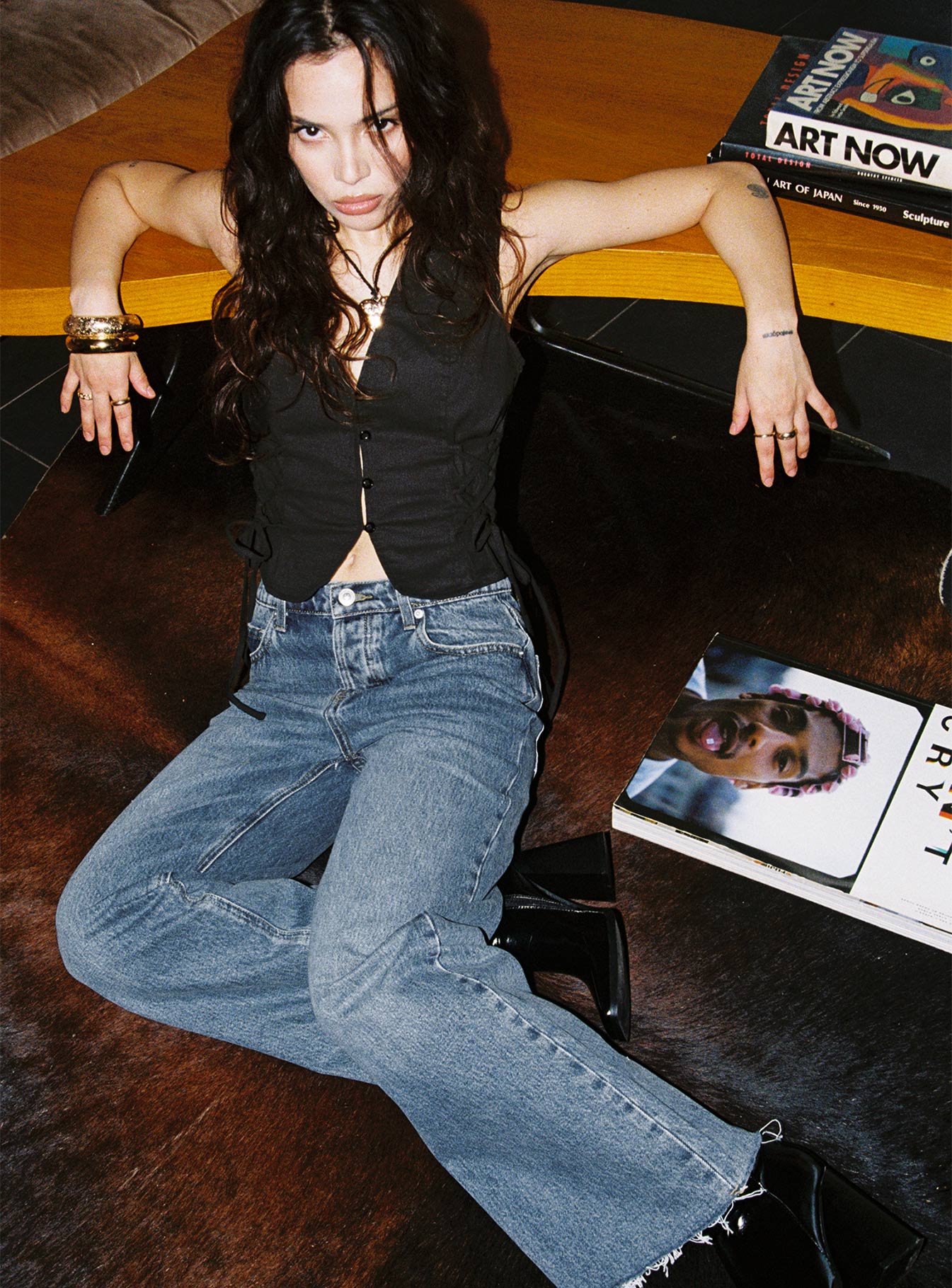 Fawcett Jeans Dark Wash Denim Petite - Image 3