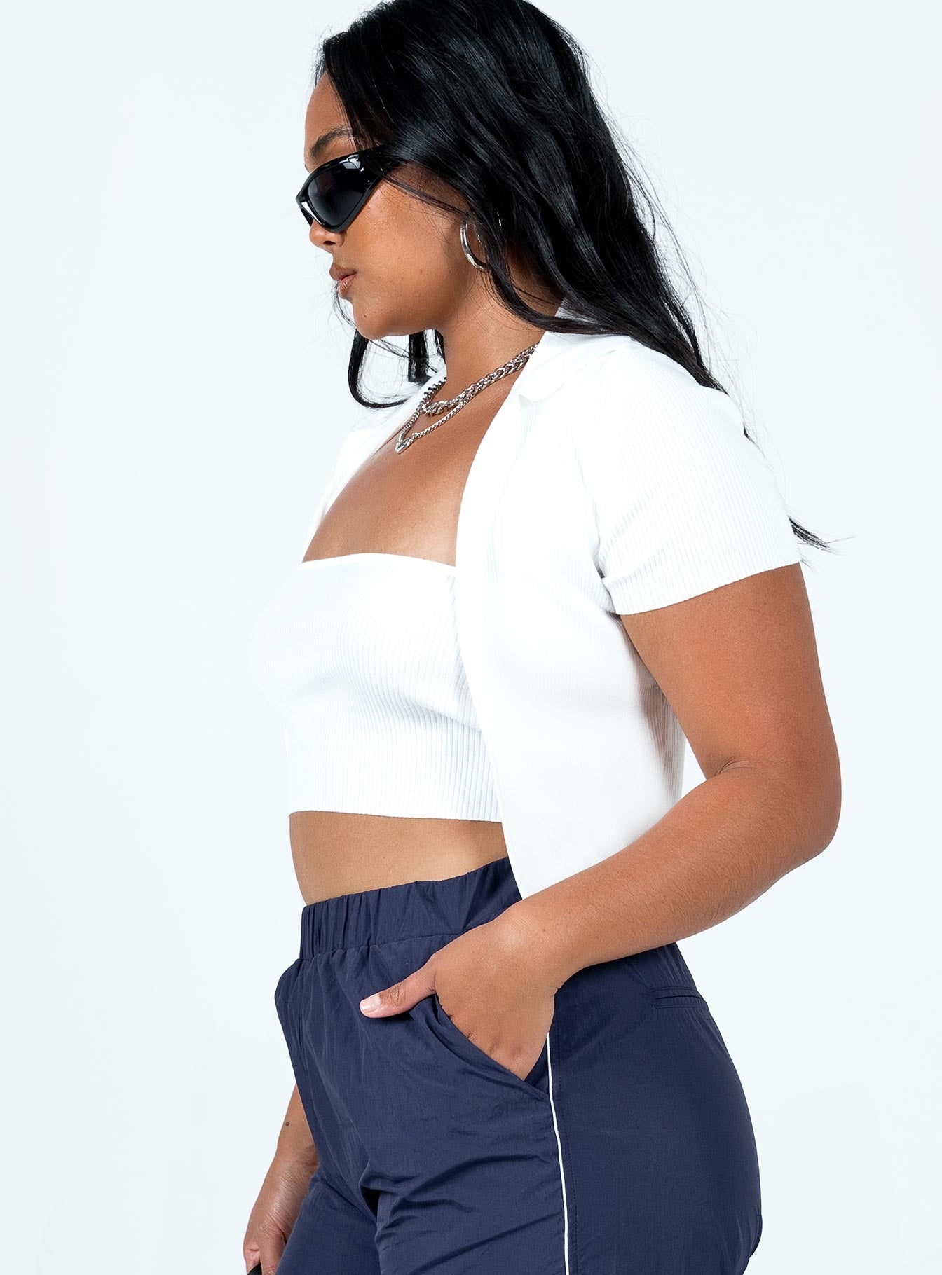 Avah Two Piece Top White - Image 4