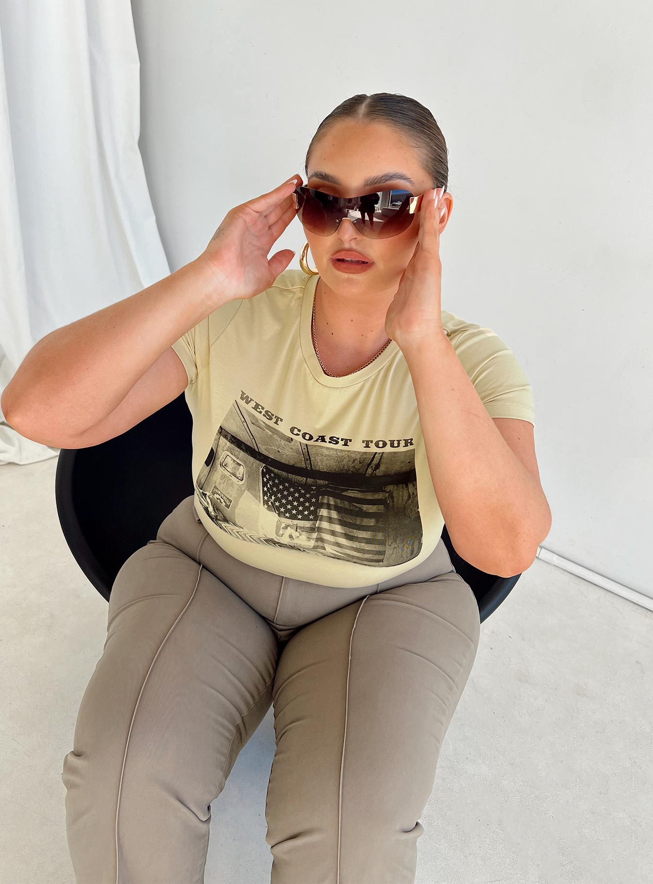 West Coast Longline Tee Multi Curve - Image 3