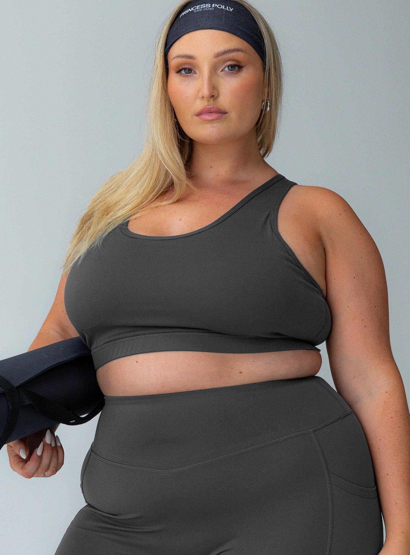 Energised Activewear Top Grey Curve - Image 4