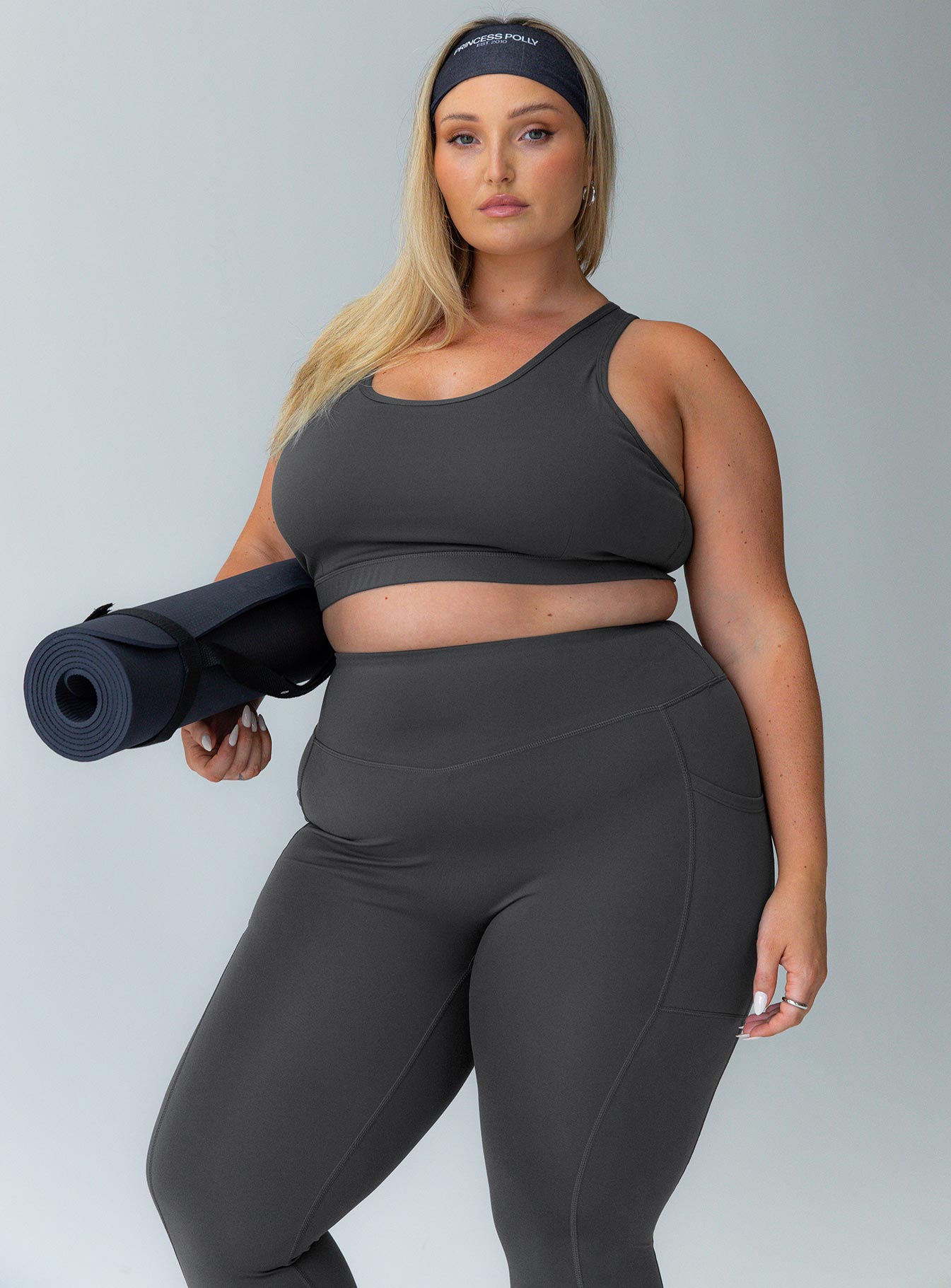 Achieve Activewear Leggings Grey Curve - Image 4