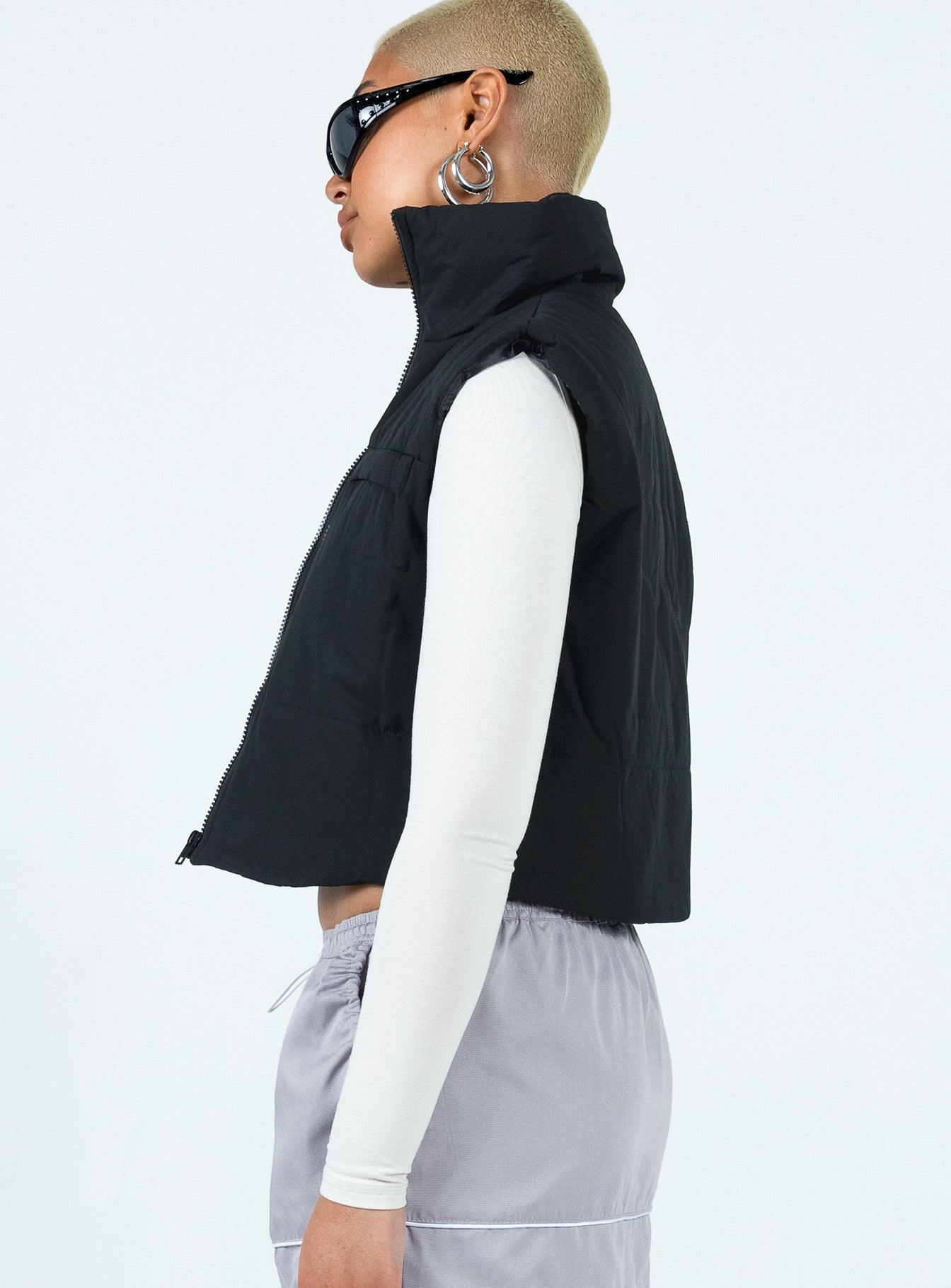 Kirby Puffer Vest Black - Image 5