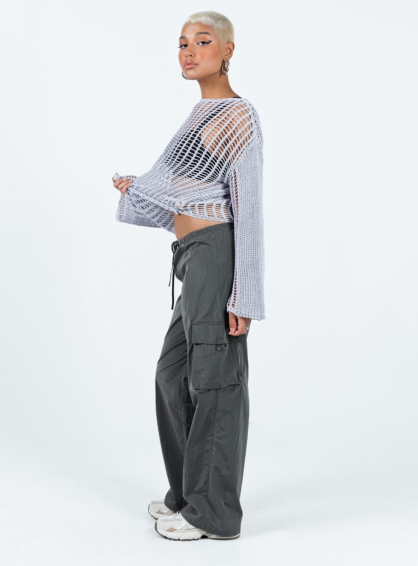 Fernando Parachute Pants Slate - Image 3