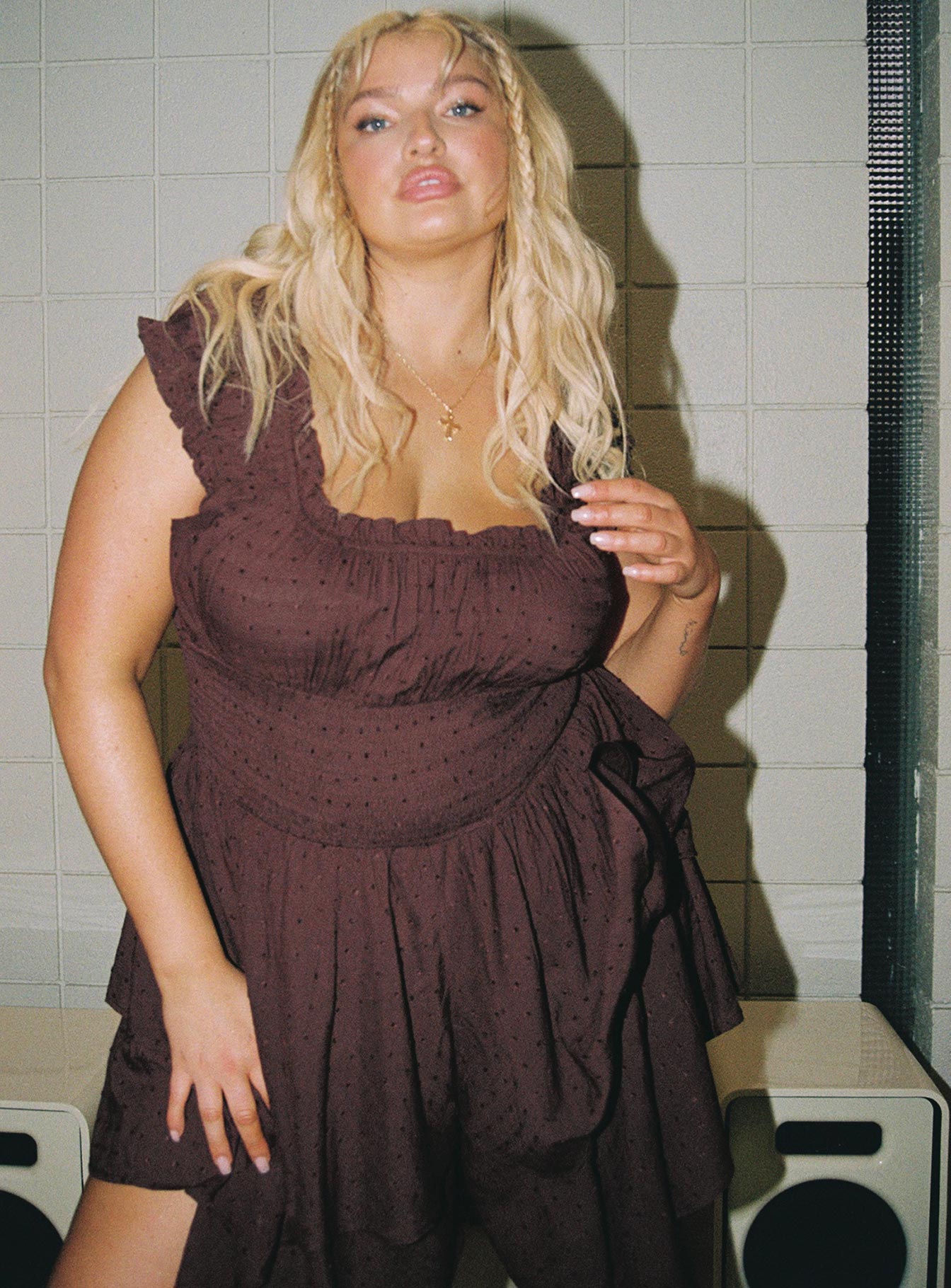 The Love Galore Romper Brown Curve - Image 3