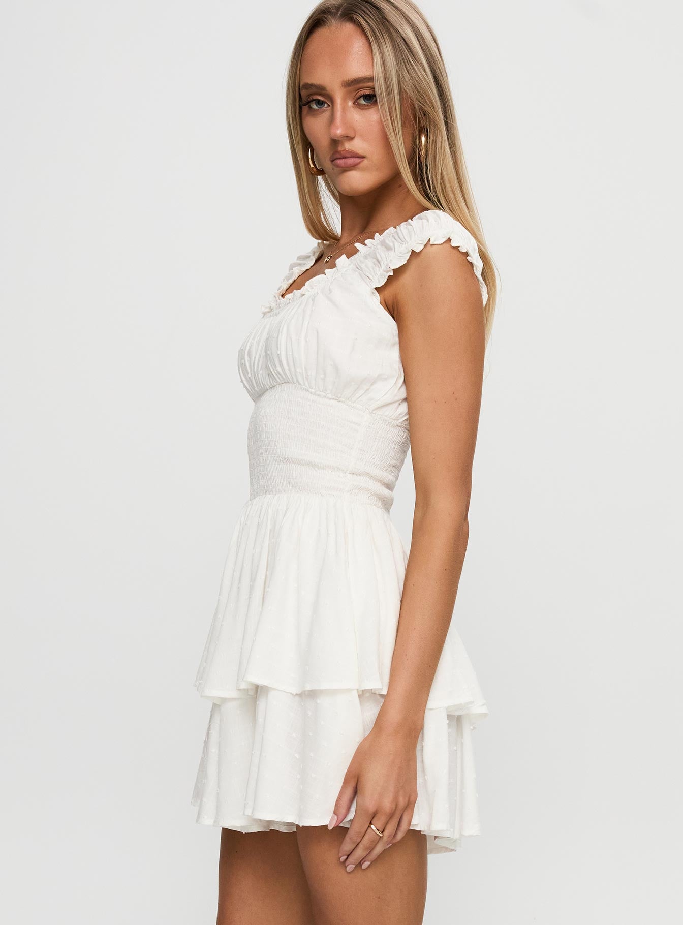 The Love Galore Romper White Lower Impact - Image 4