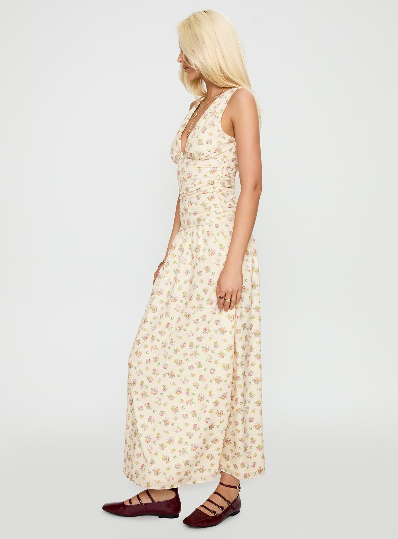 Esthie Maxi Dress Multi Floral - Image 4