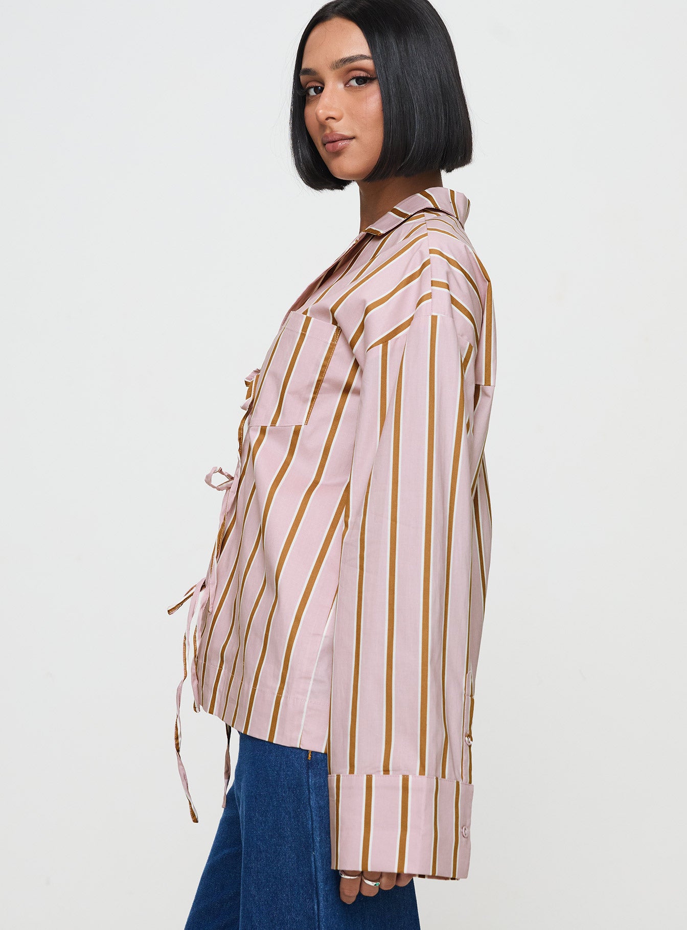 Spiri Shirt Pink Stripe - Image 4