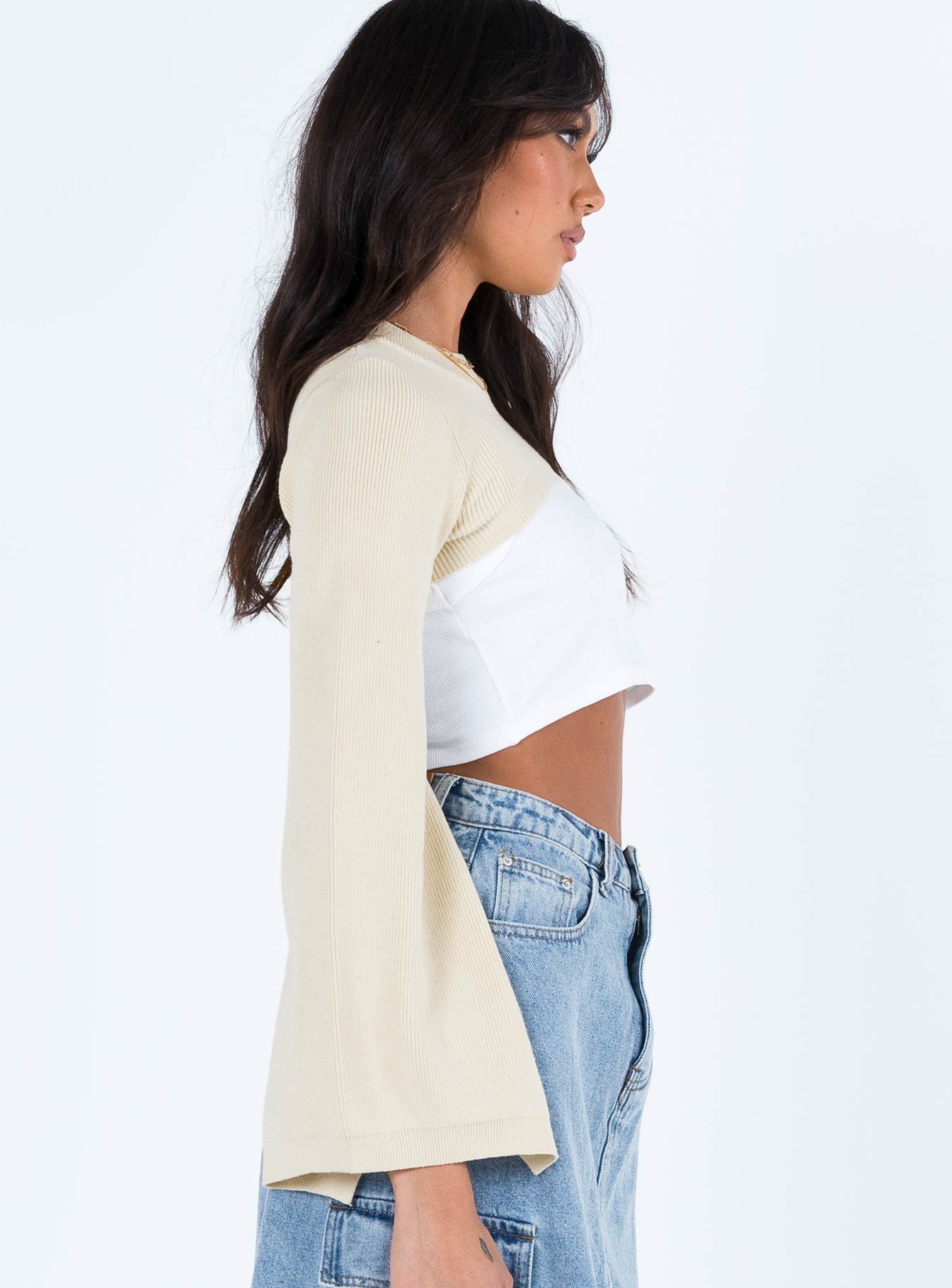 Tieghan Bolero Beige - Image 4