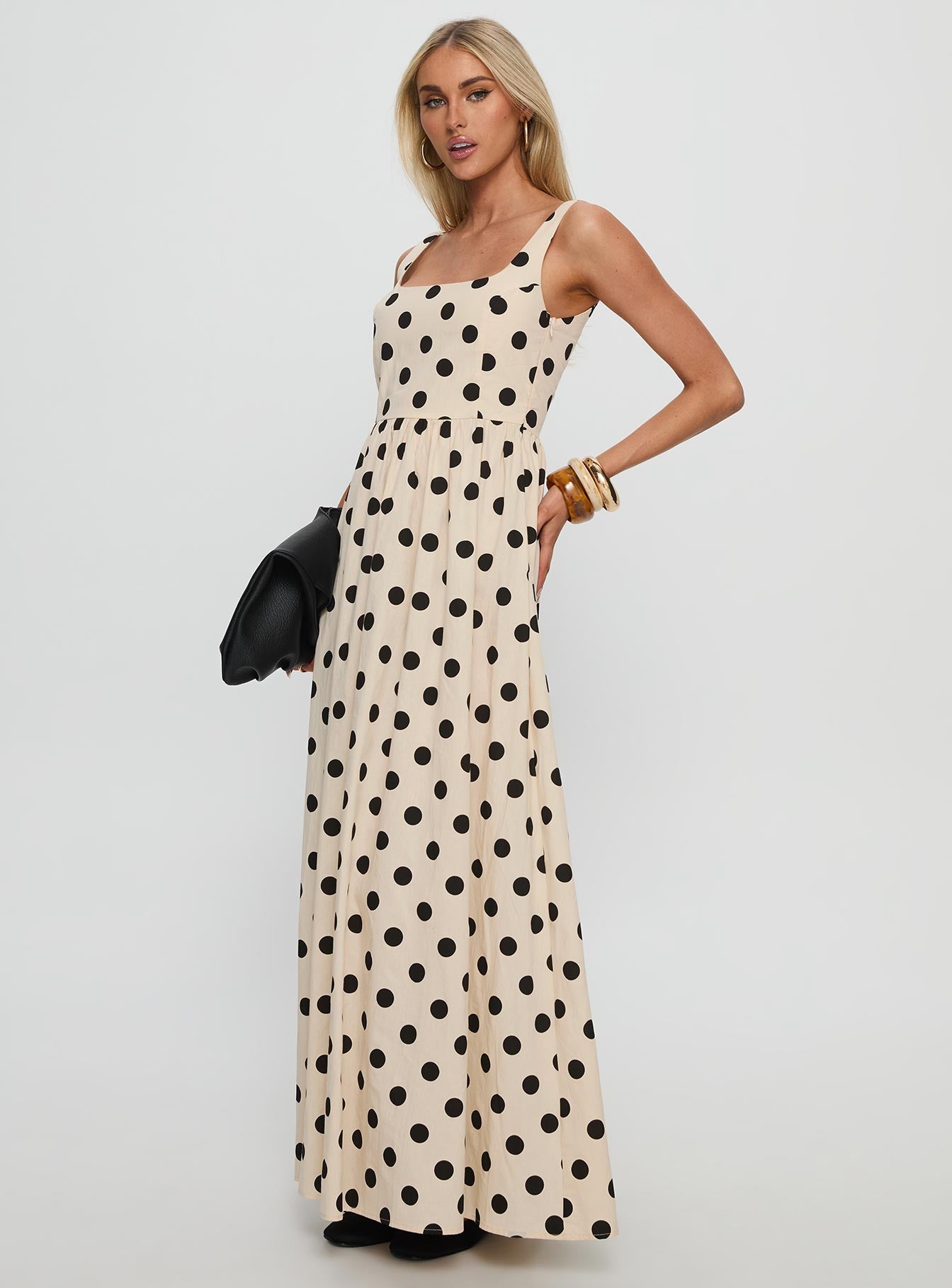 Cartmel Maxi Dress Cream / Polka Dot - Image 4