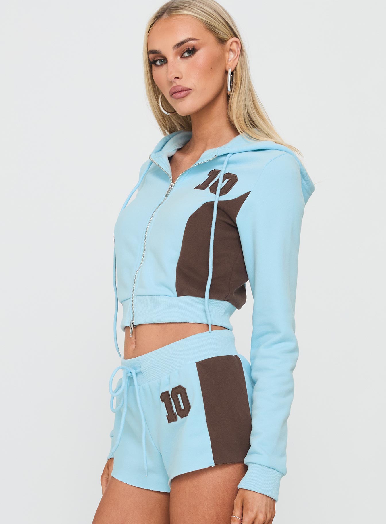 Notable Double Zipper Jumper Blue - Image 4