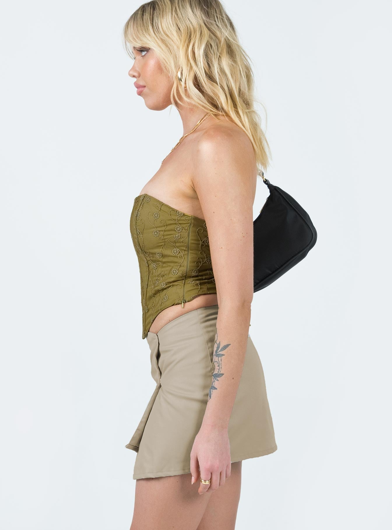 Motel Rhory Skirt Oat - Image 3