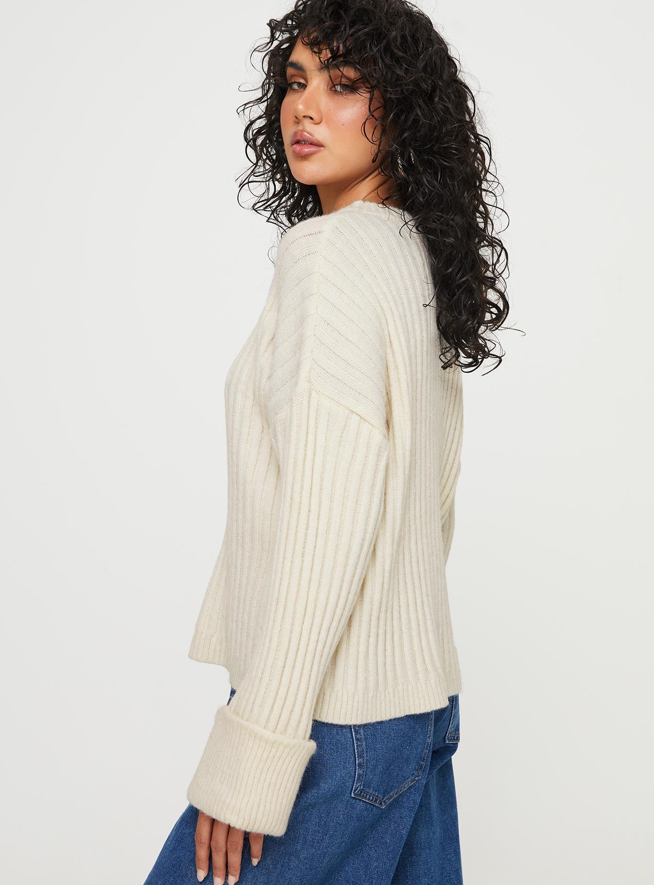 Chrishelle Sweater Cream - Image 4