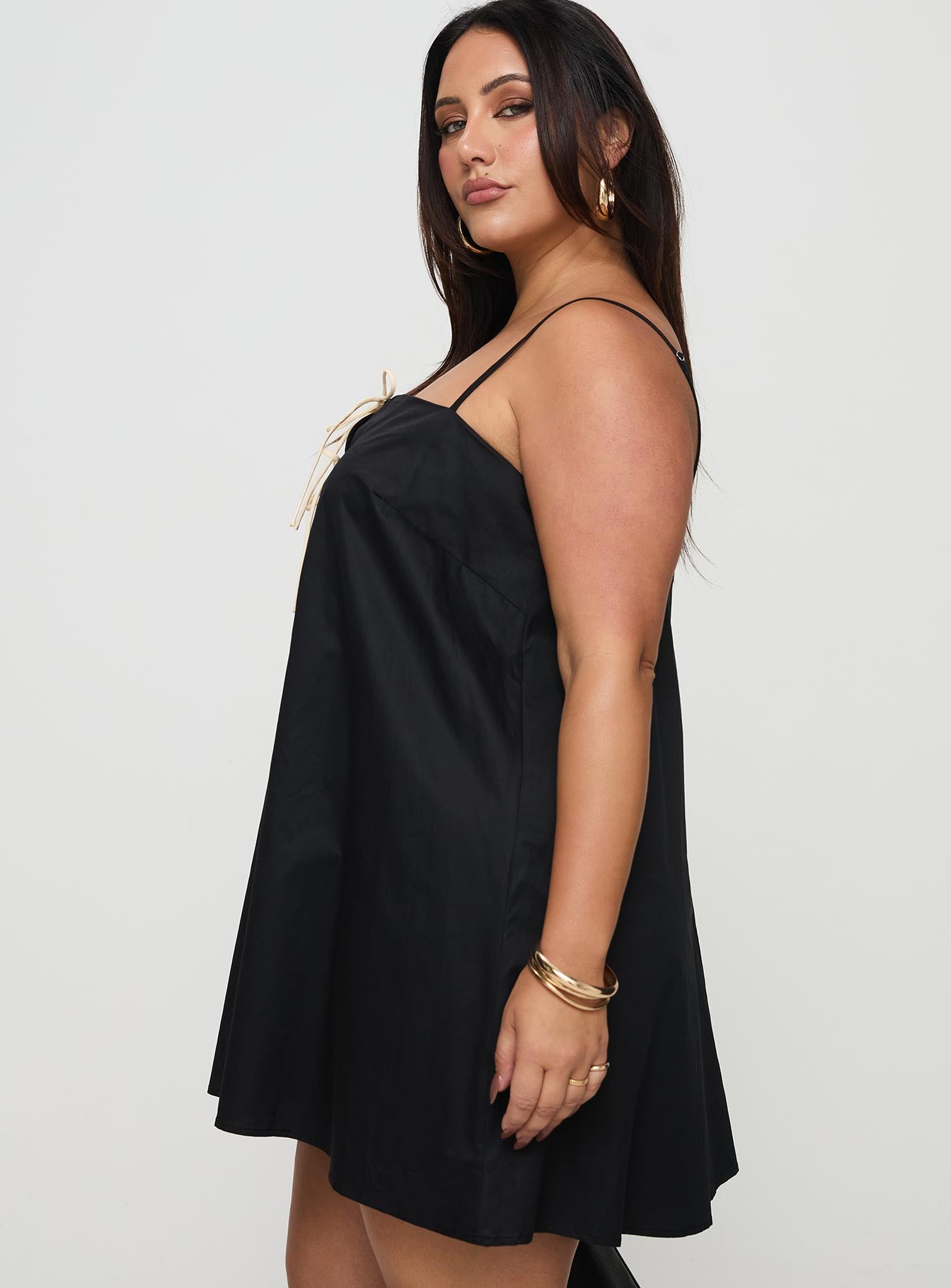 Belong Together Mini Dress Black Curve - Image 3