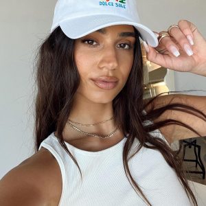 Dolce Sole Dad Cap White