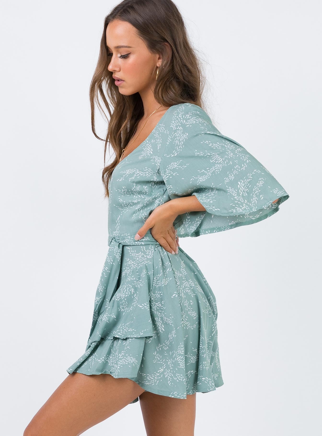 The Louie Romper Sage - Image 3