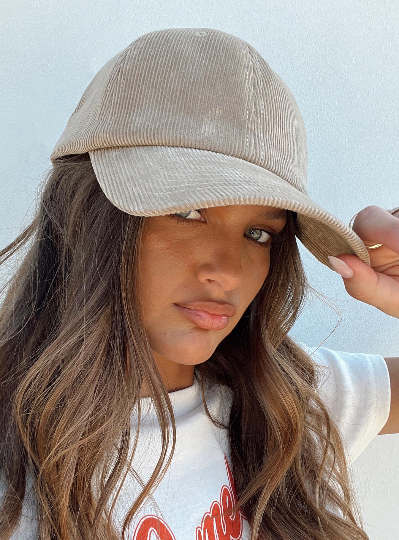 Tamba Corduroy Cap Brown - Image 4