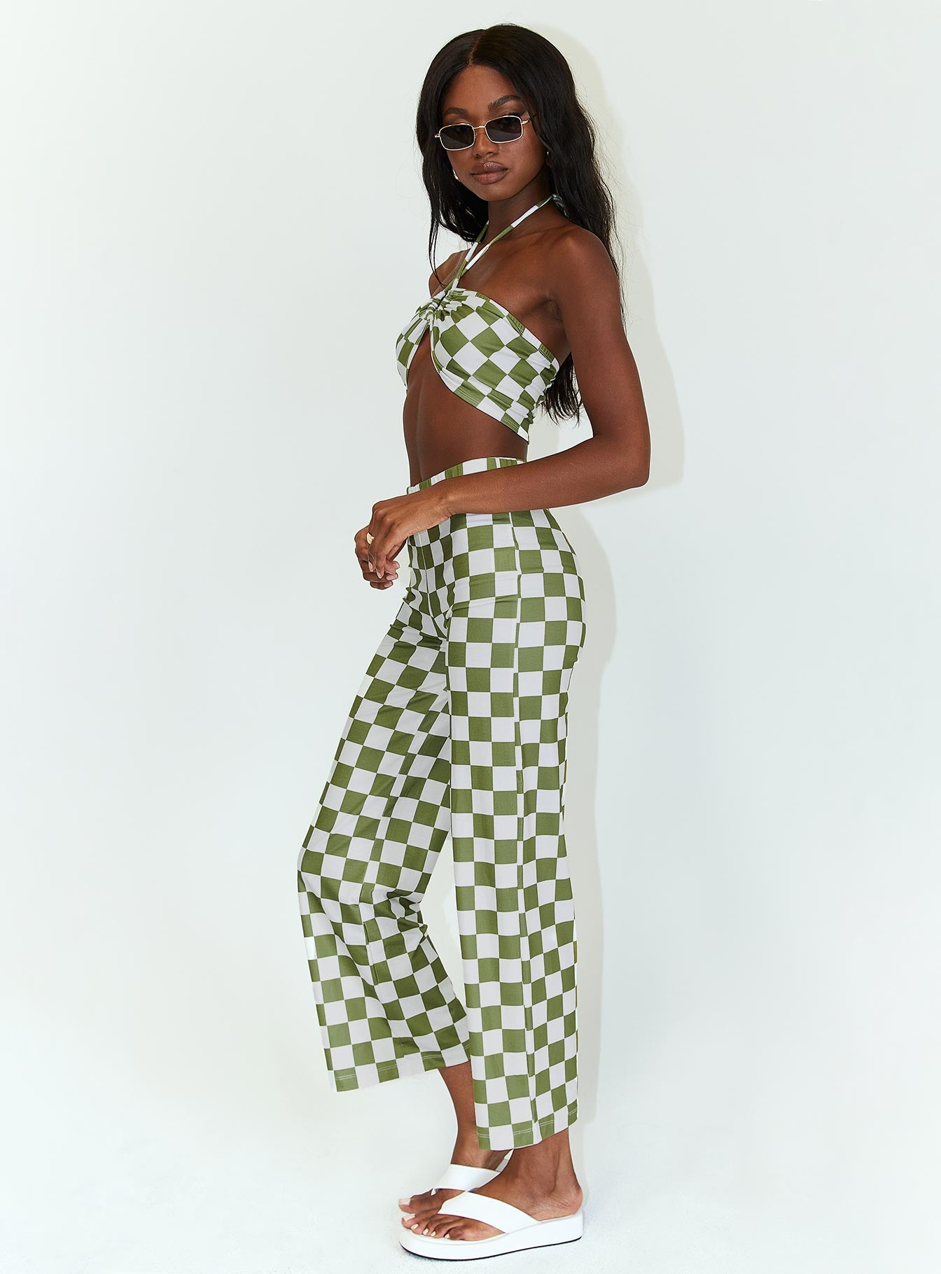 Latiana Set Green Checkerboard - Image 5