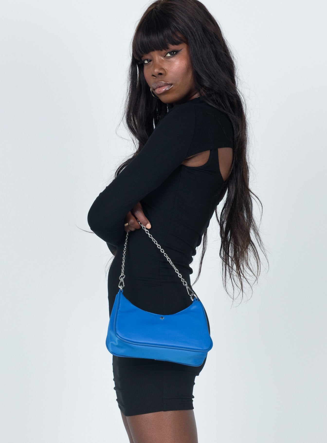 Carmen Mini Dress Black - Image 5