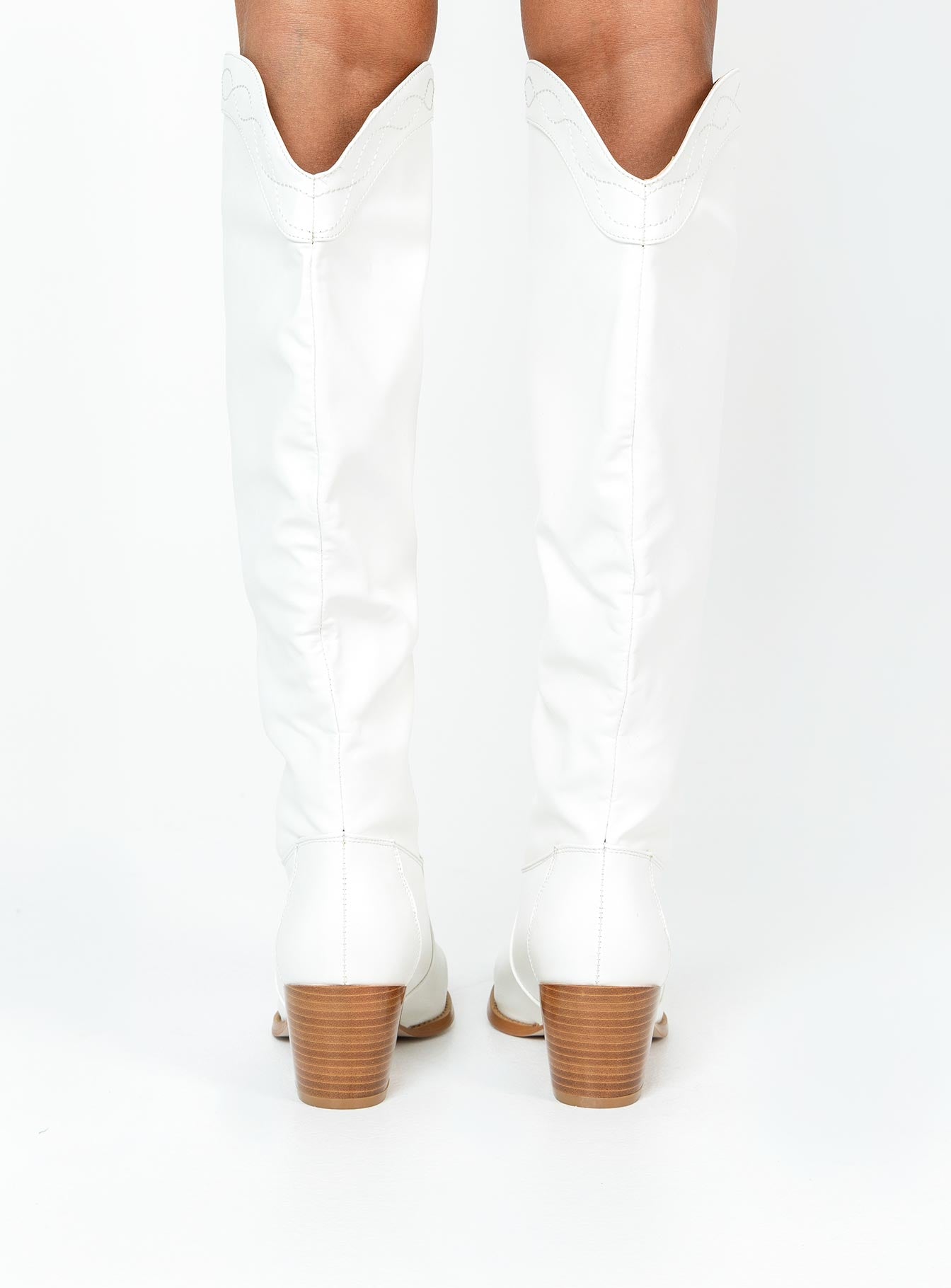 Orleans Western Boot White - Image 4