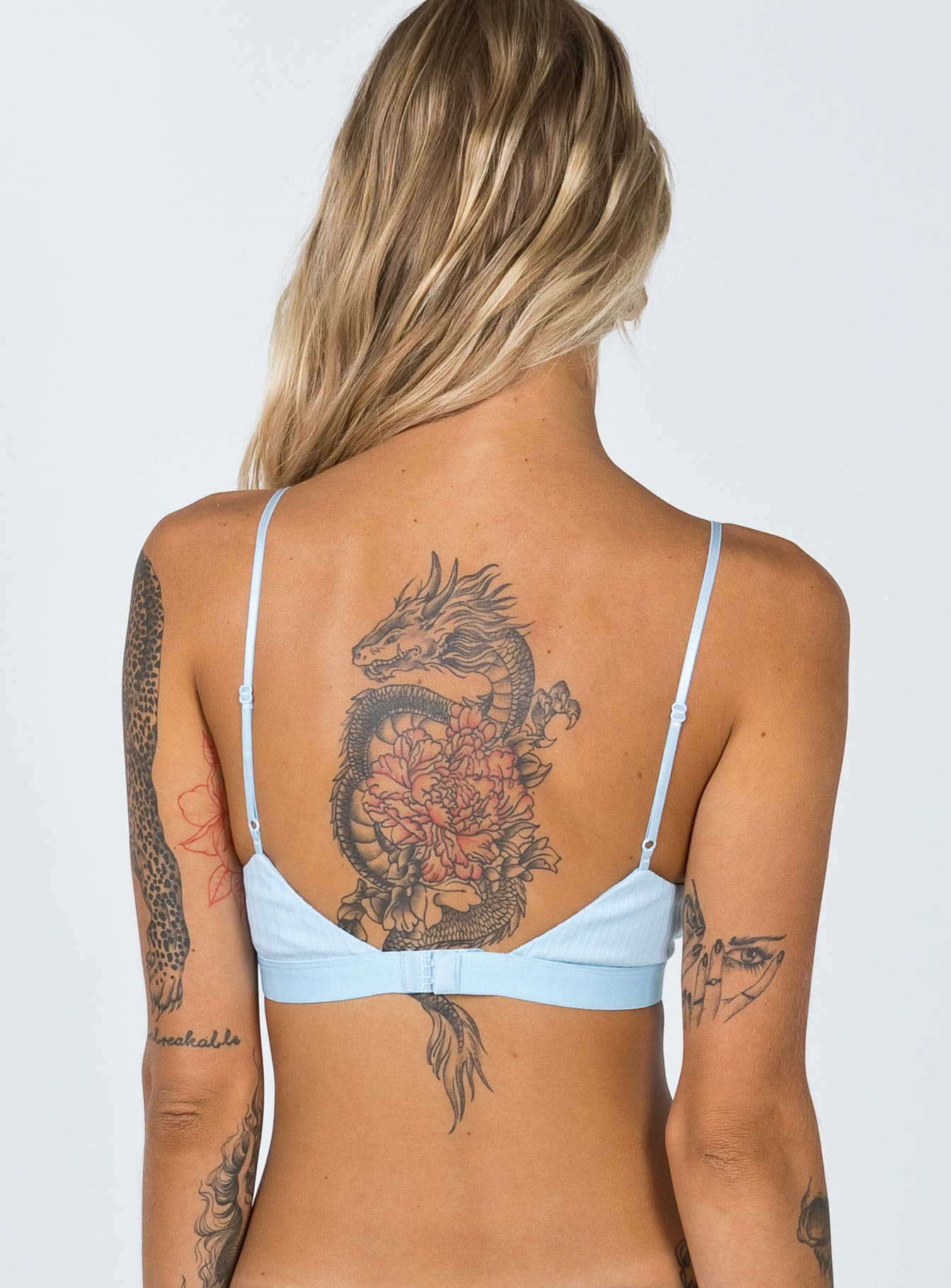 Austen Bralette Blue - Image 3